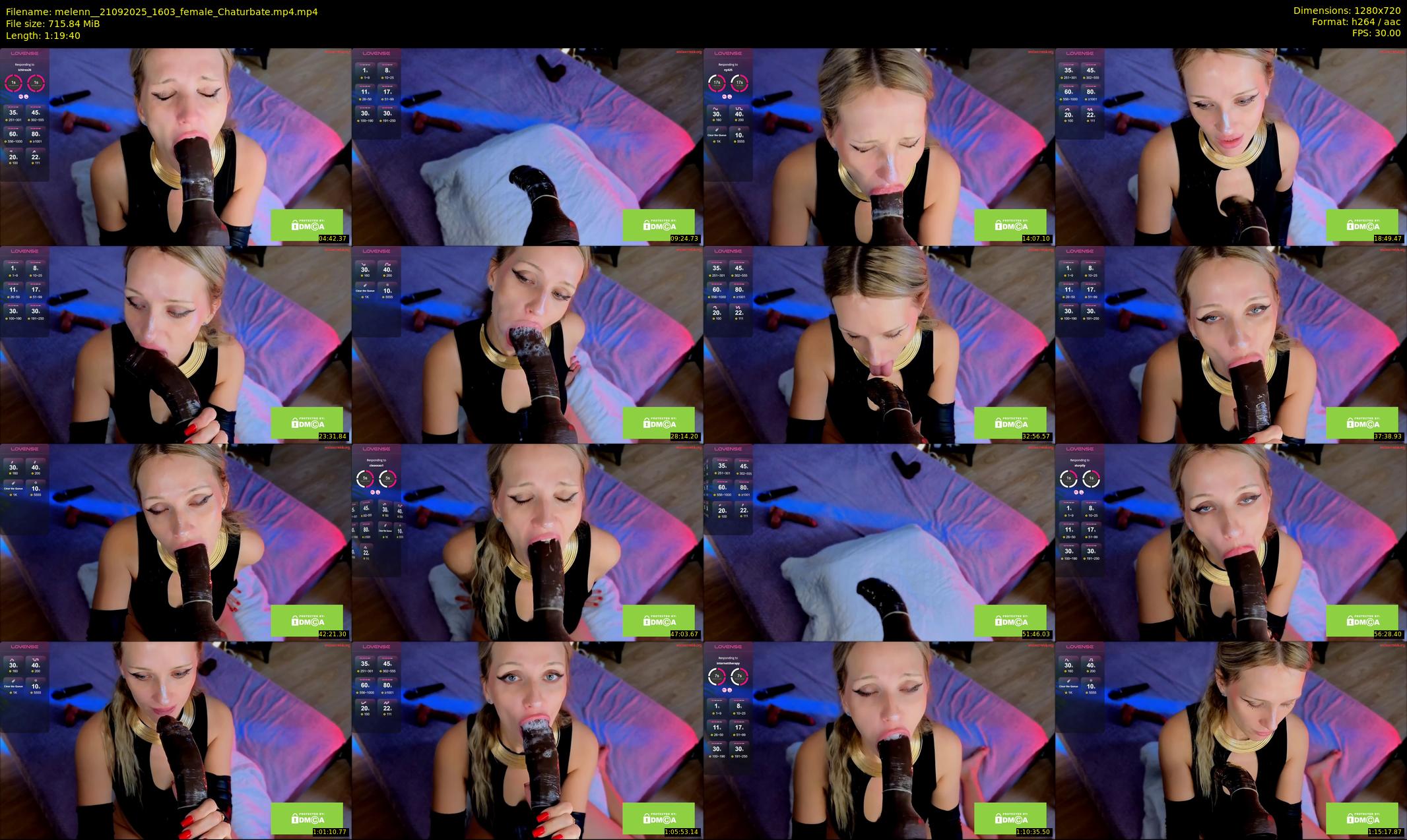 melenn_ — 80 minute Chaturbate female cam show recording, 720p, Sep 21, 2025