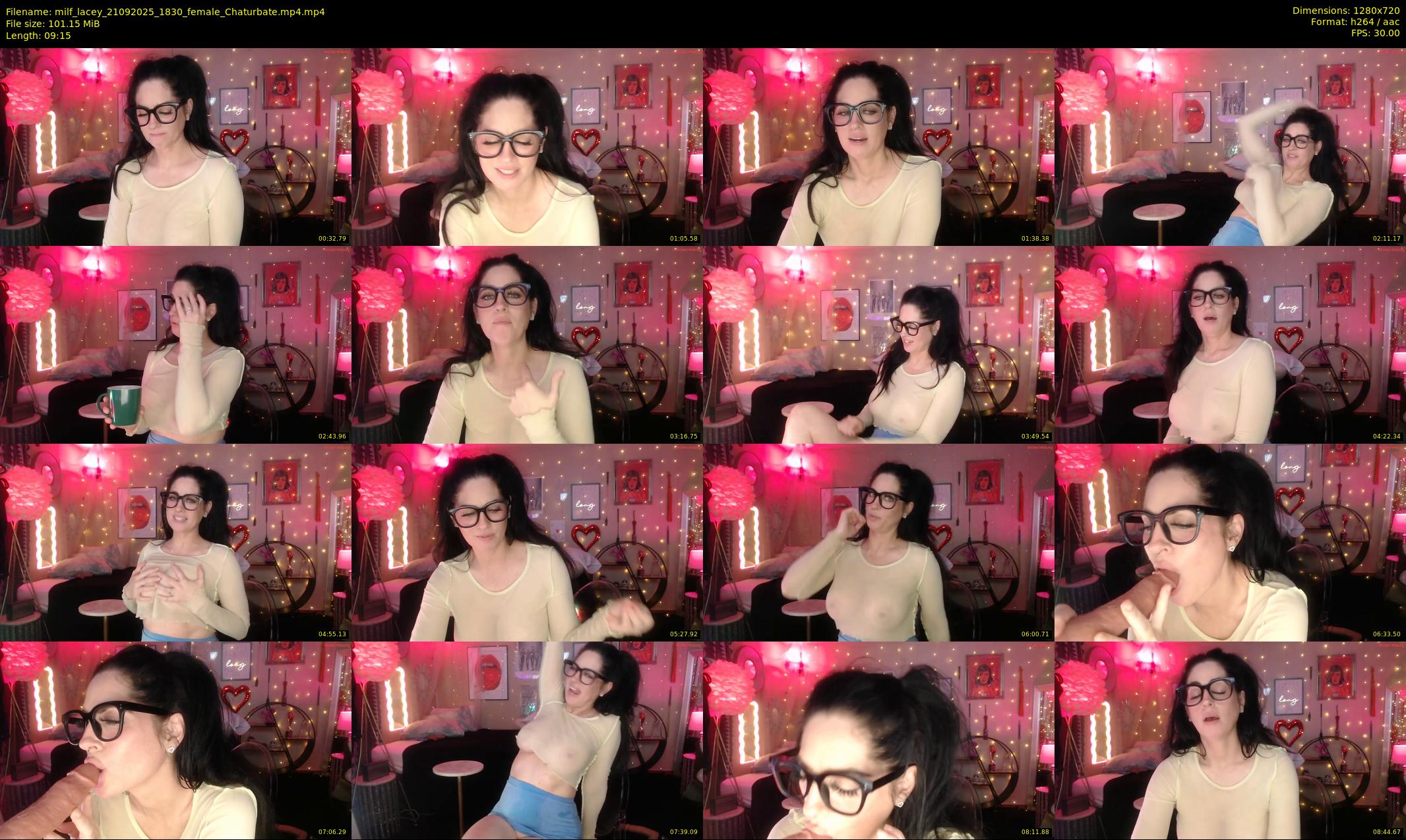 milf_lacey — 10 minute Chaturbate female cam show recording, 720p, Sep 21, 2025