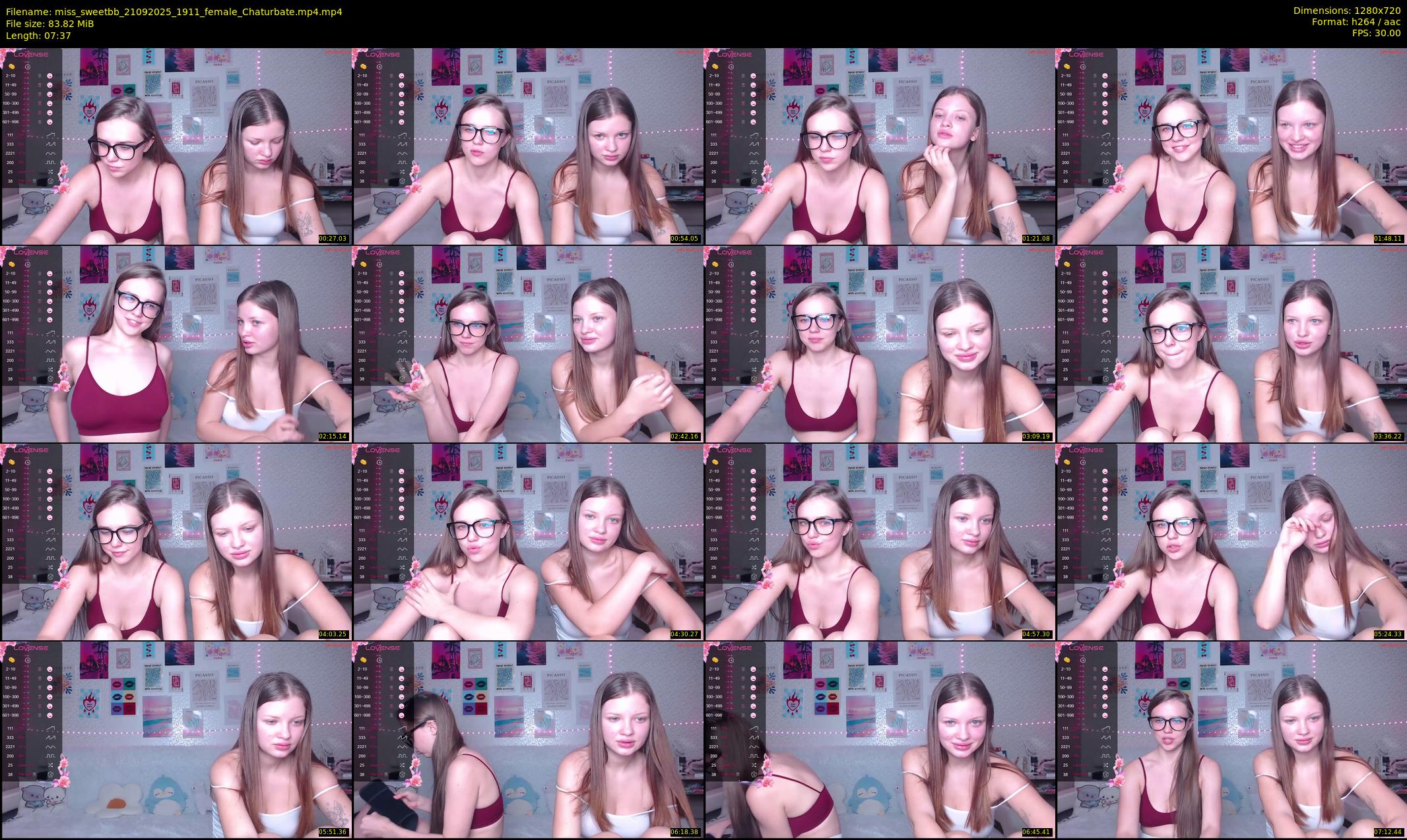 miss_sweetbb — 8 minute Chaturbate female cam show recording, 720p, Sep 21, 2025