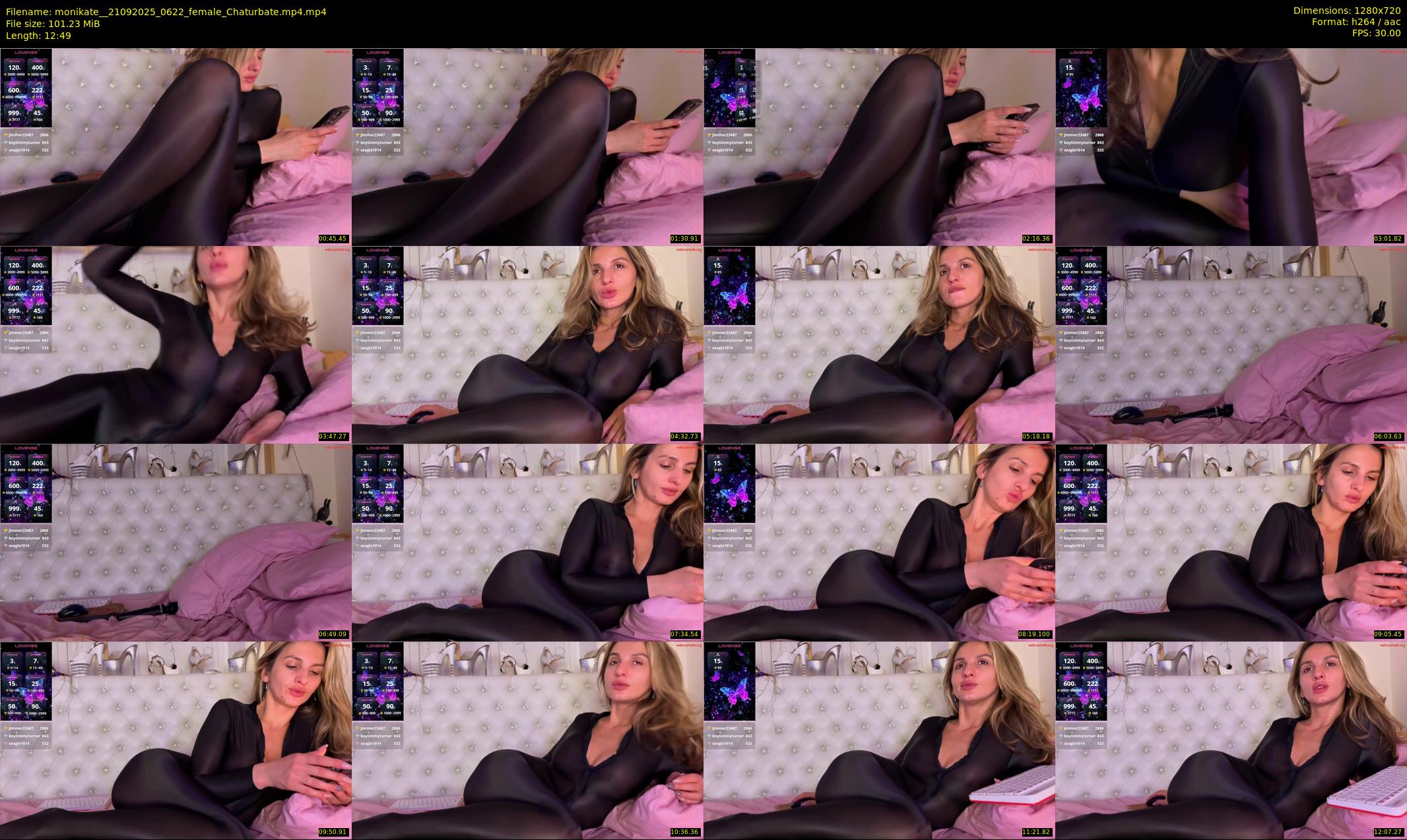 monikate_ — 13 minute Chaturbate couple cam show recording, 720p, Sep 21, 2025