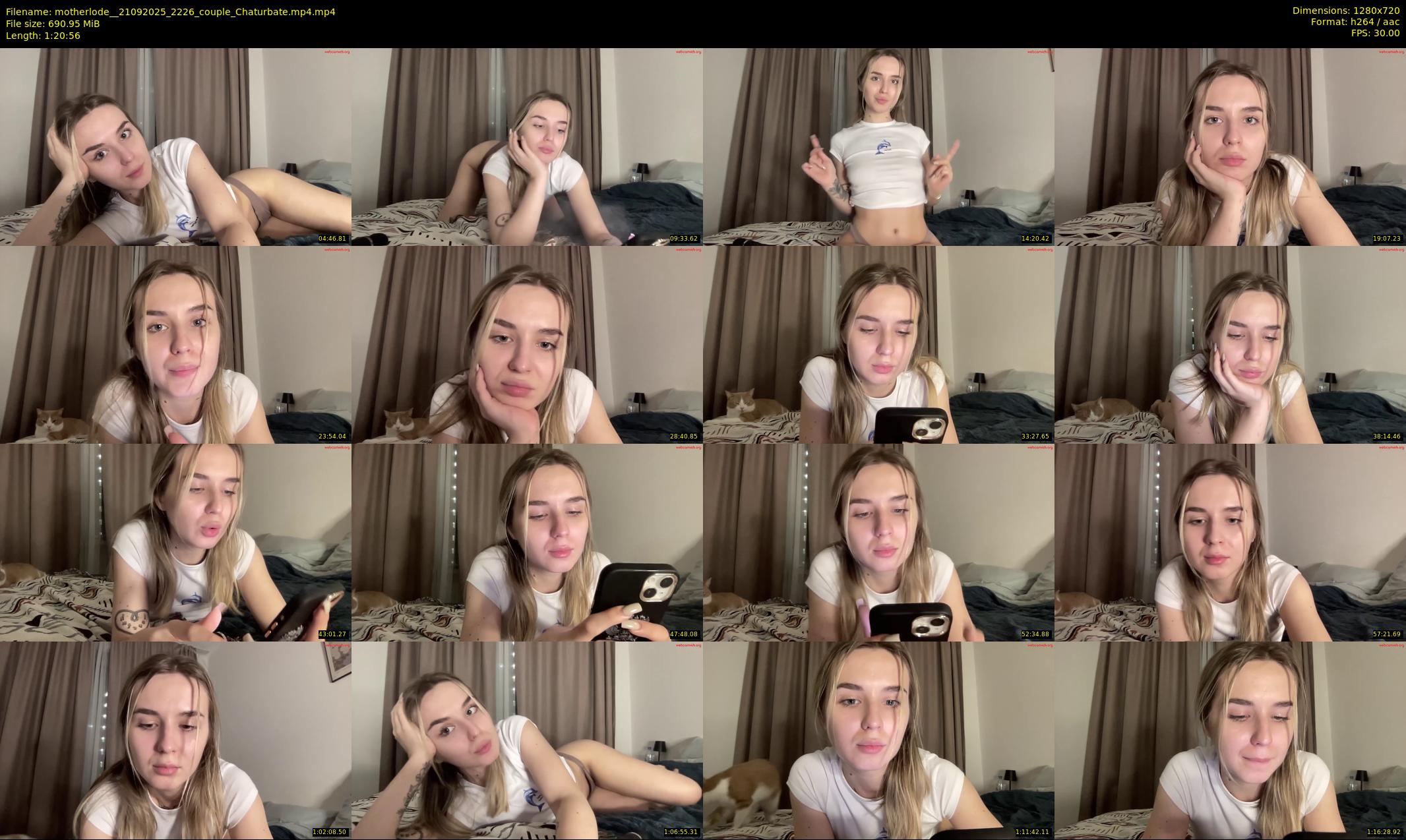 motherlode_ — 81 minute Chaturbate female cam show recording, 720p, Sep 21, 2025