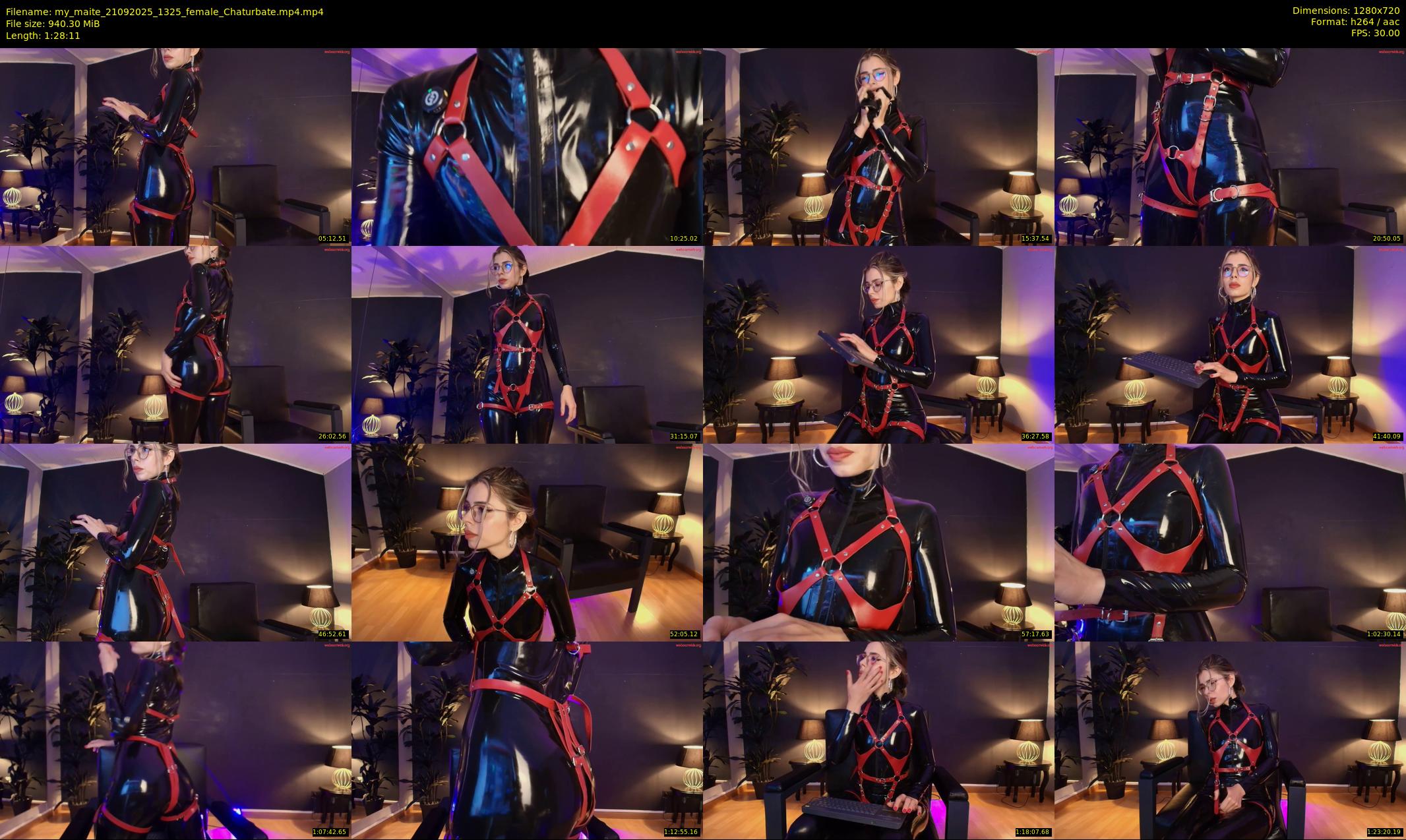 my_maite — 89 minute Chaturbate female cam show recording, 720p, Sep 21, 2025
