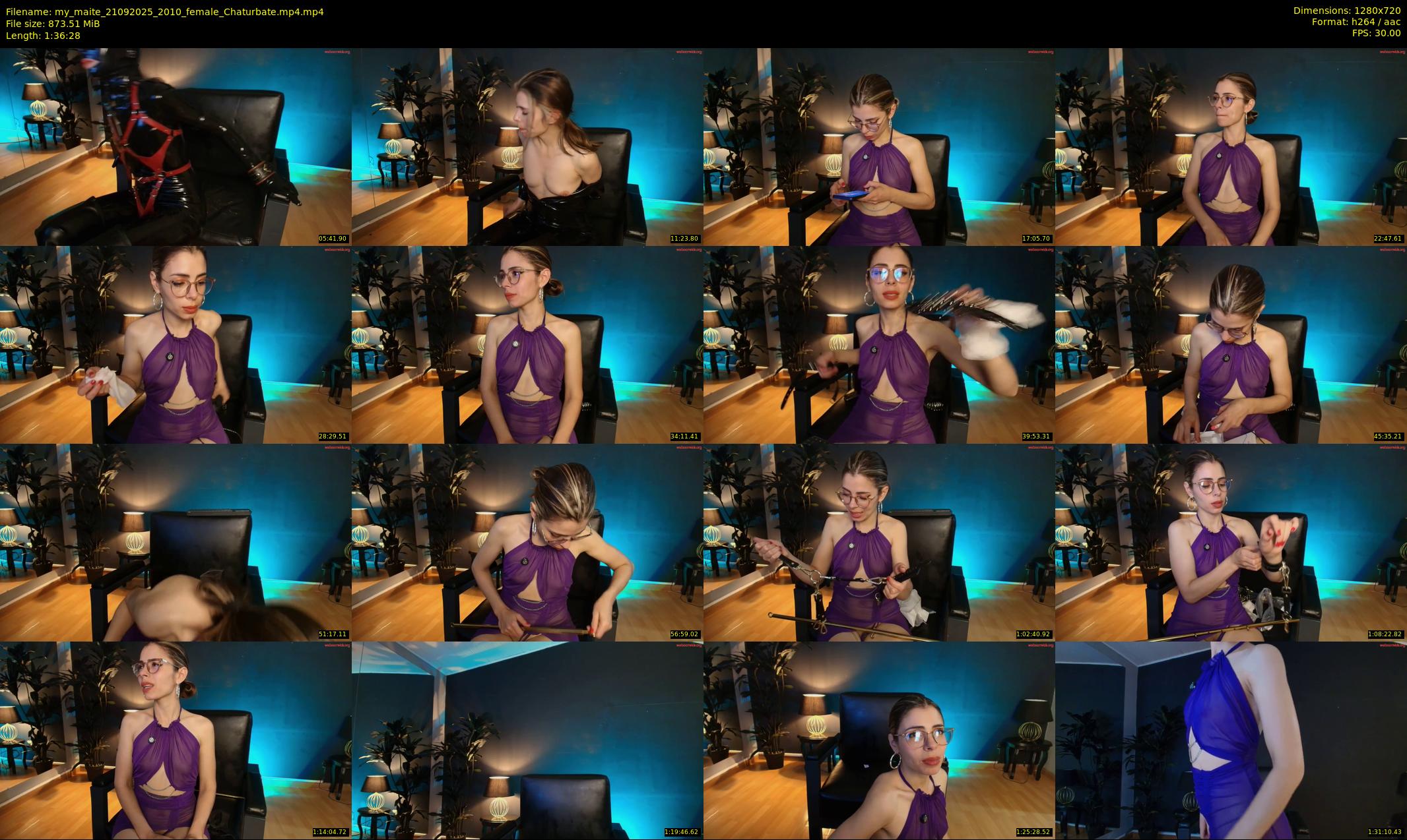 my_maite — 97 minute Chaturbate female cam show recording, 720p, Sep 21, 2025