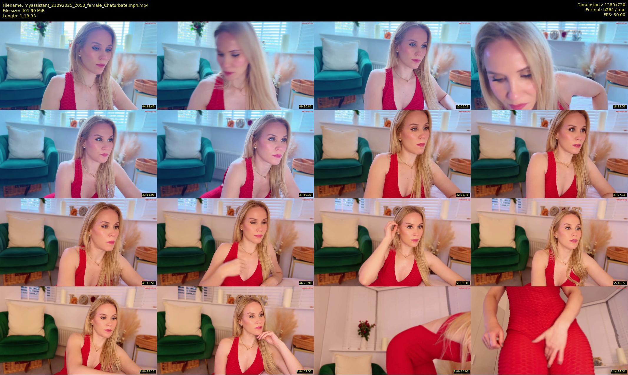 myassistant — 79 minute Chaturbate female cam show recording, 720p, Sep 21, 2025