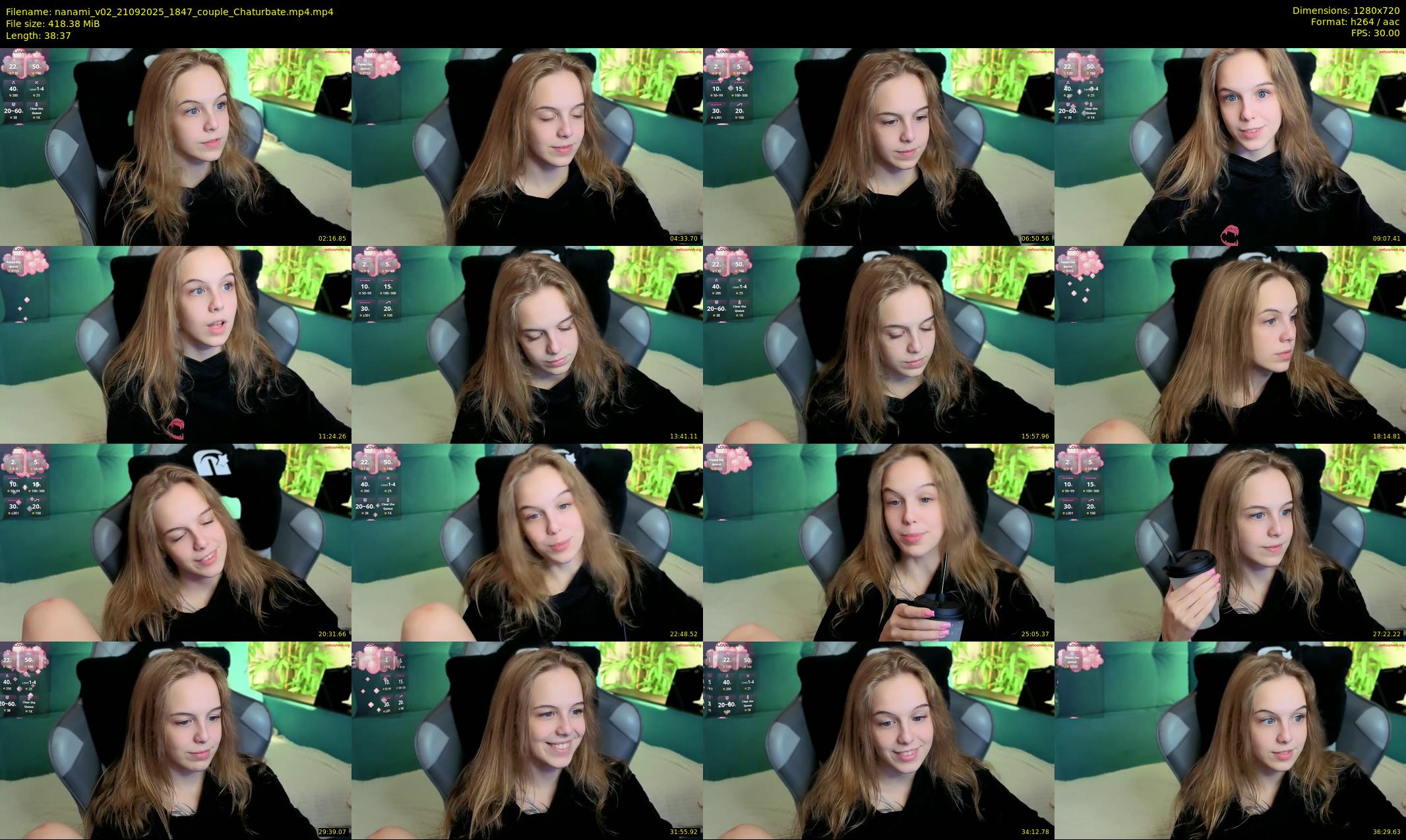 nanami_v02 — 39 minute Chaturbate couple cam show recording, 720p, Sep 21, 2025