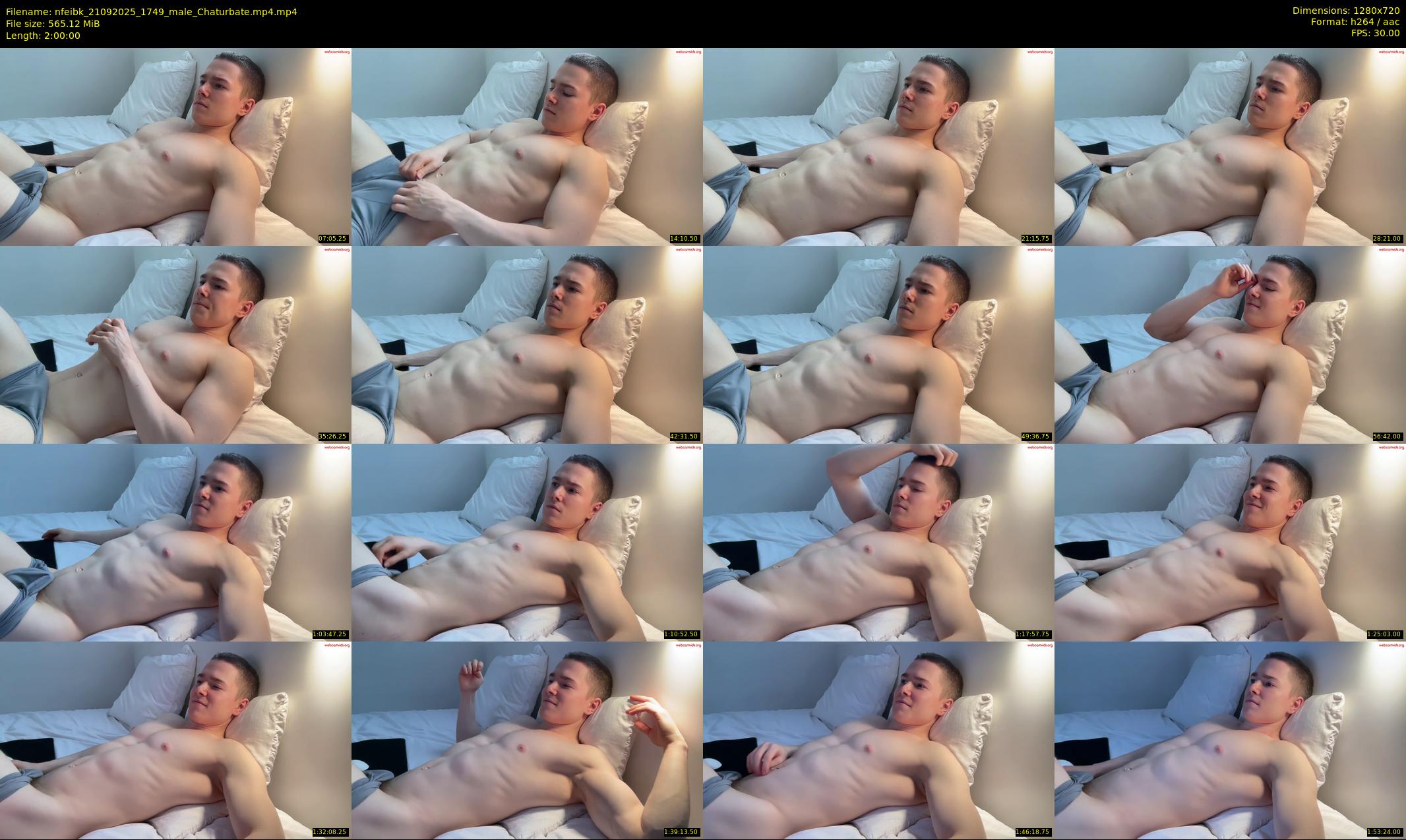 nfeibk — 120 minute Chaturbate male cam show recording, 720p, Sep 21, 2025