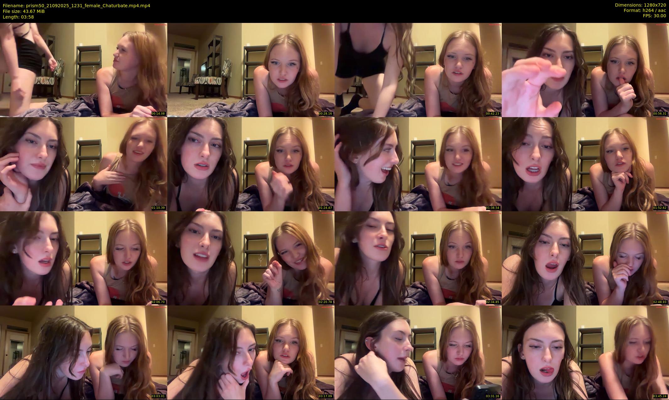 prism50 — 4 minute Chaturbate female cam show recording, 720p, Sep 21, 2025