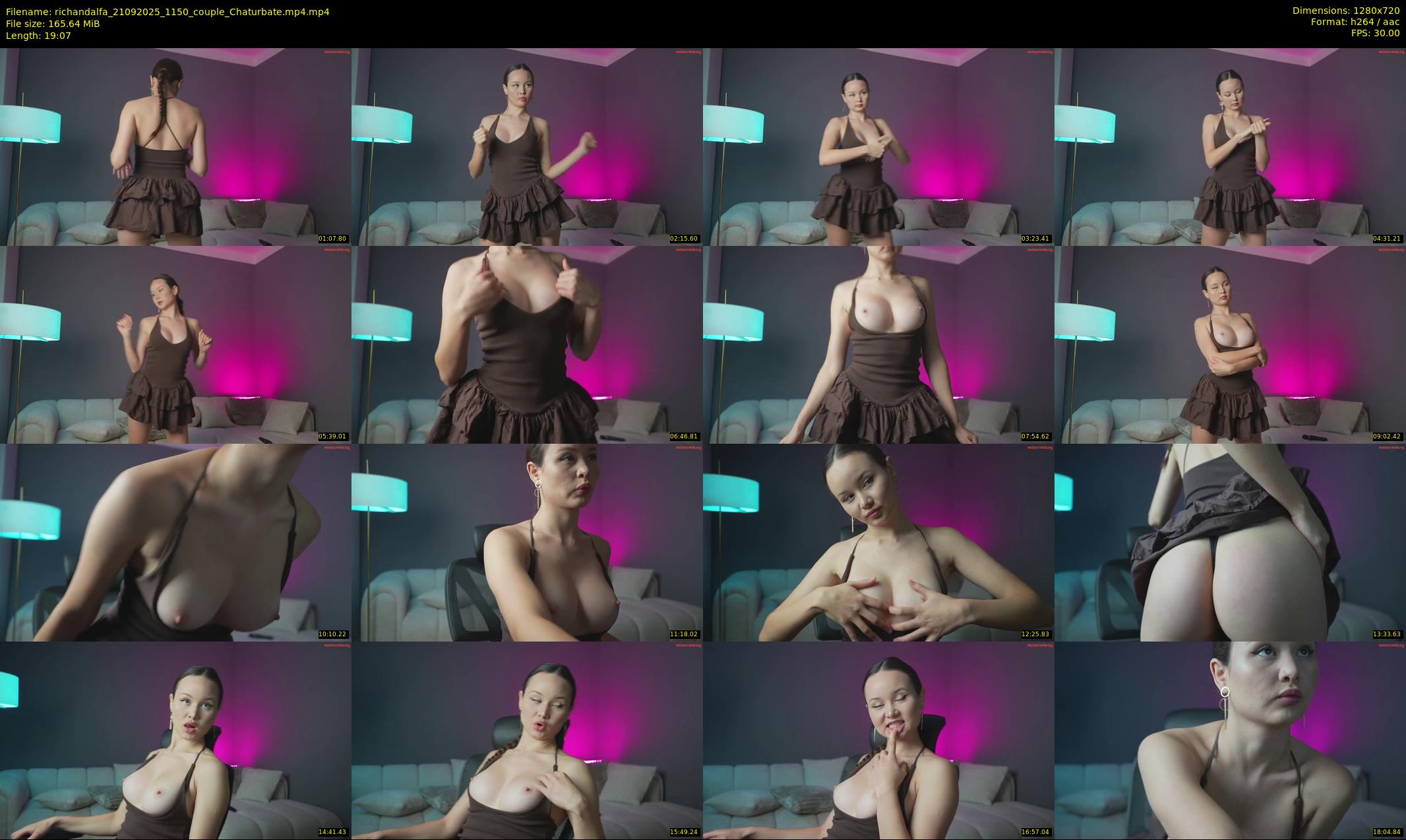 richandalfa — 20 minute Chaturbate couple cam show recording, 720p, Sep 21, 2025