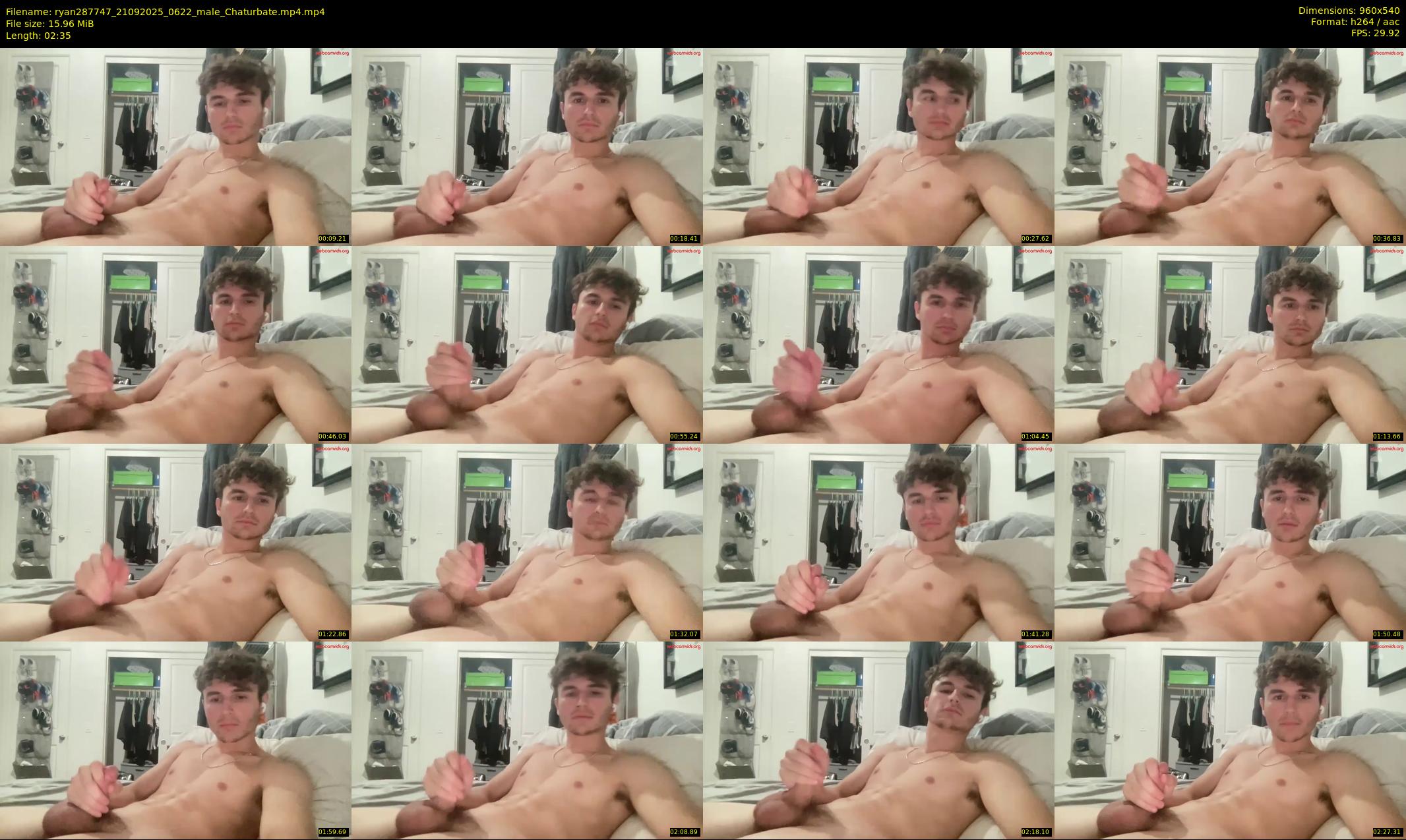 ryan287747 — 3 minute Chaturbate male cam show recording, 480p, Sep 21, 2025