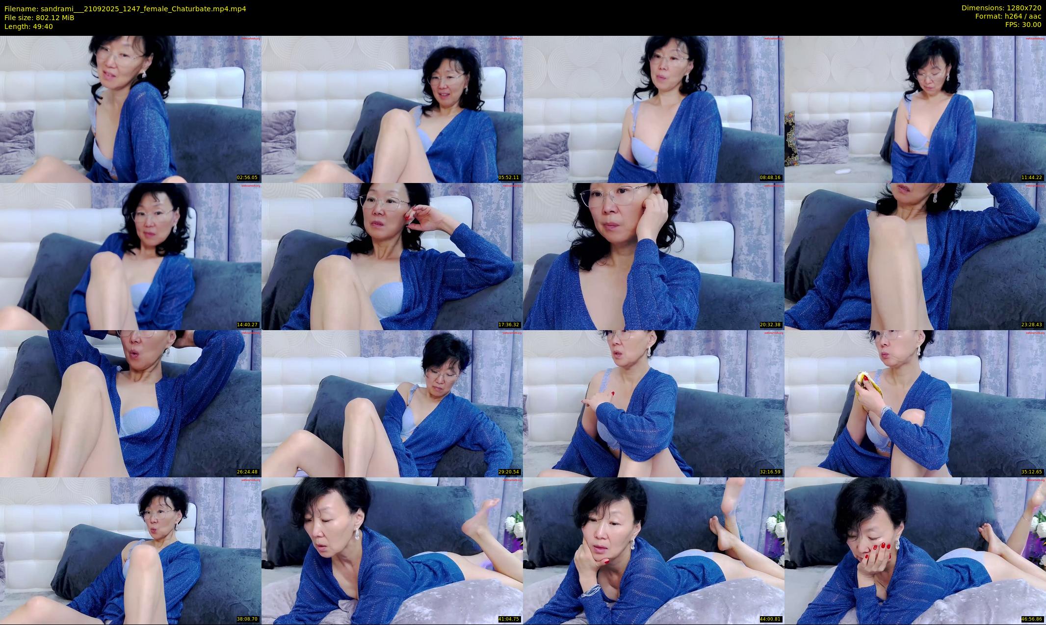 sandrami__ — 50 minute Chaturbate female cam show recording, 720p, Sep 21, 2025