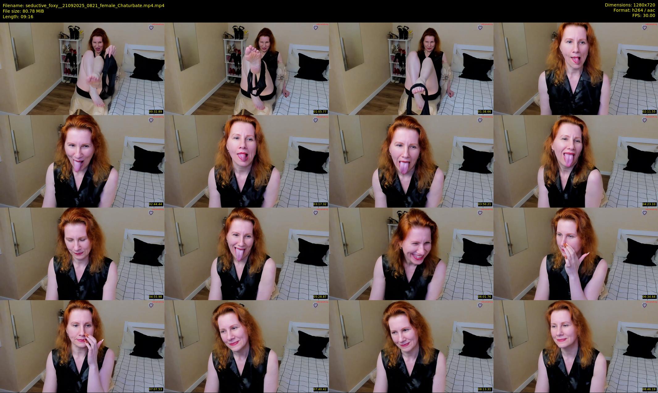 seductive_foxy_ — 10 minute Chaturbate female cam show recording, 720p, Sep 21, 2025