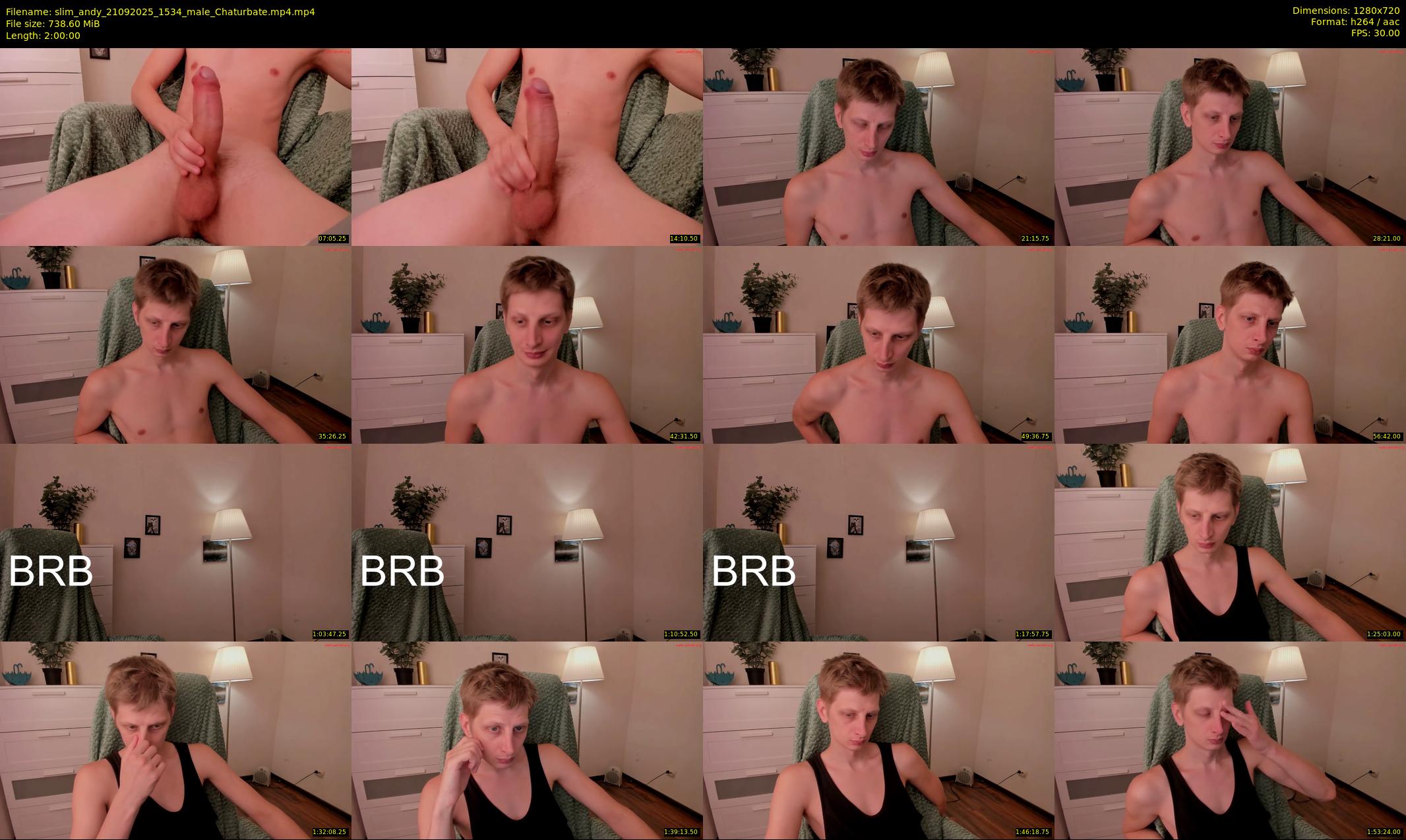 slim_andy — 120 minute Chaturbate male cam show recording, 720p, Sep 21, 2025