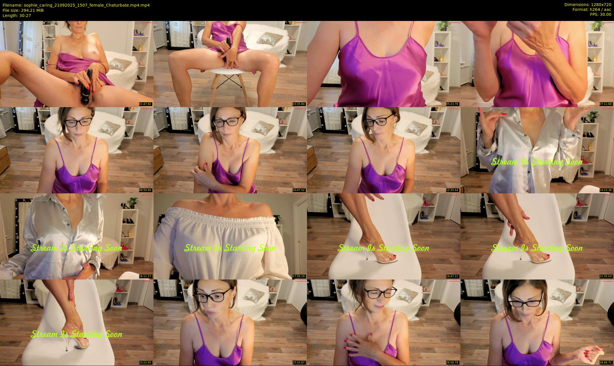 sophie_caring — 31 minute Chaturbate female cam show recording, 720p, Sep 21, 2025