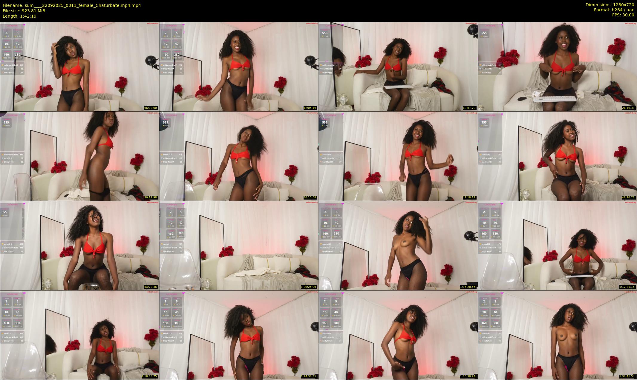 sum___ — 103 minute Chaturbate female cam show recording, 720p, Sep 22, 2025