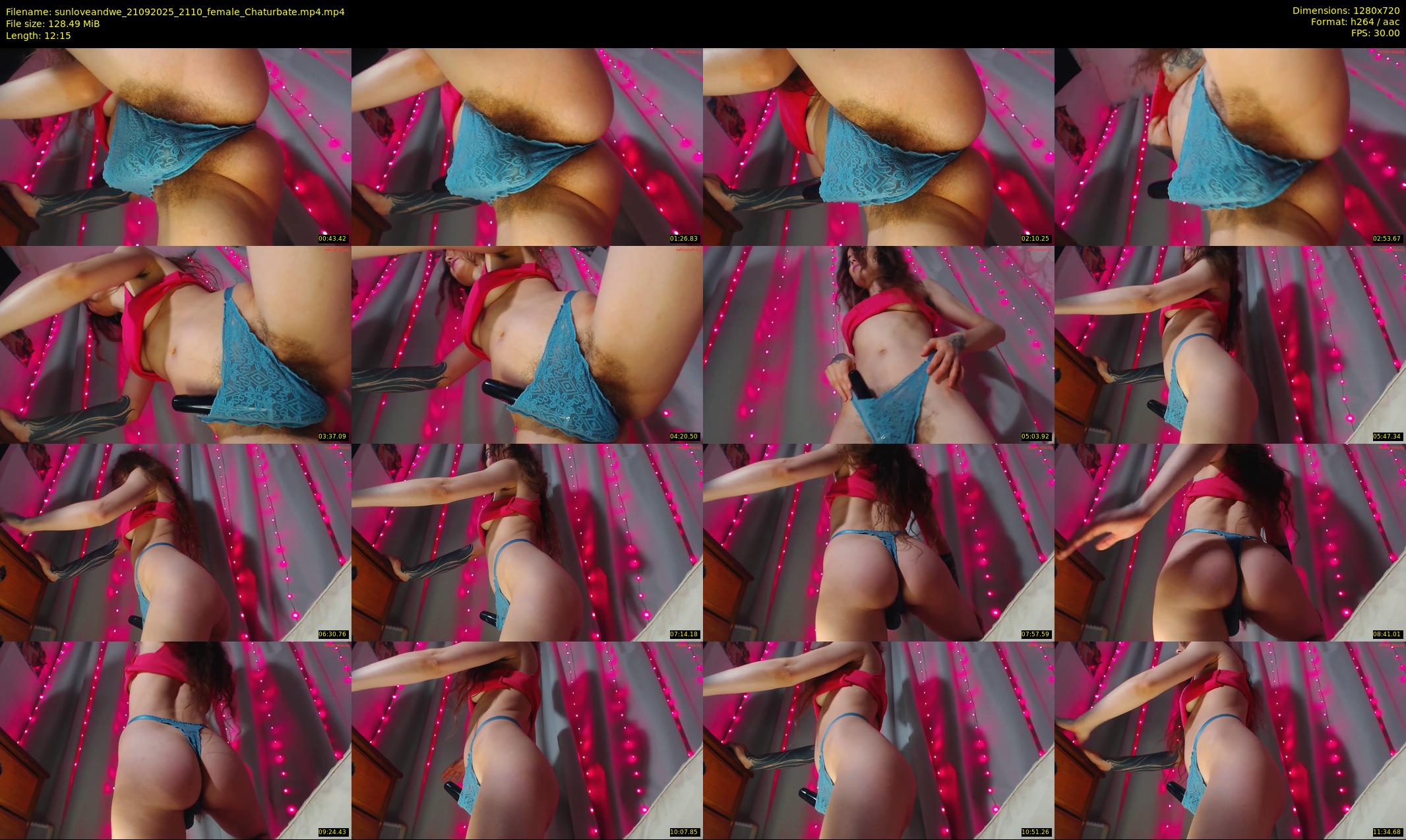 sunloveandwe — 13 minute Chaturbate female cam show recording, 720p, Sep 21, 2025