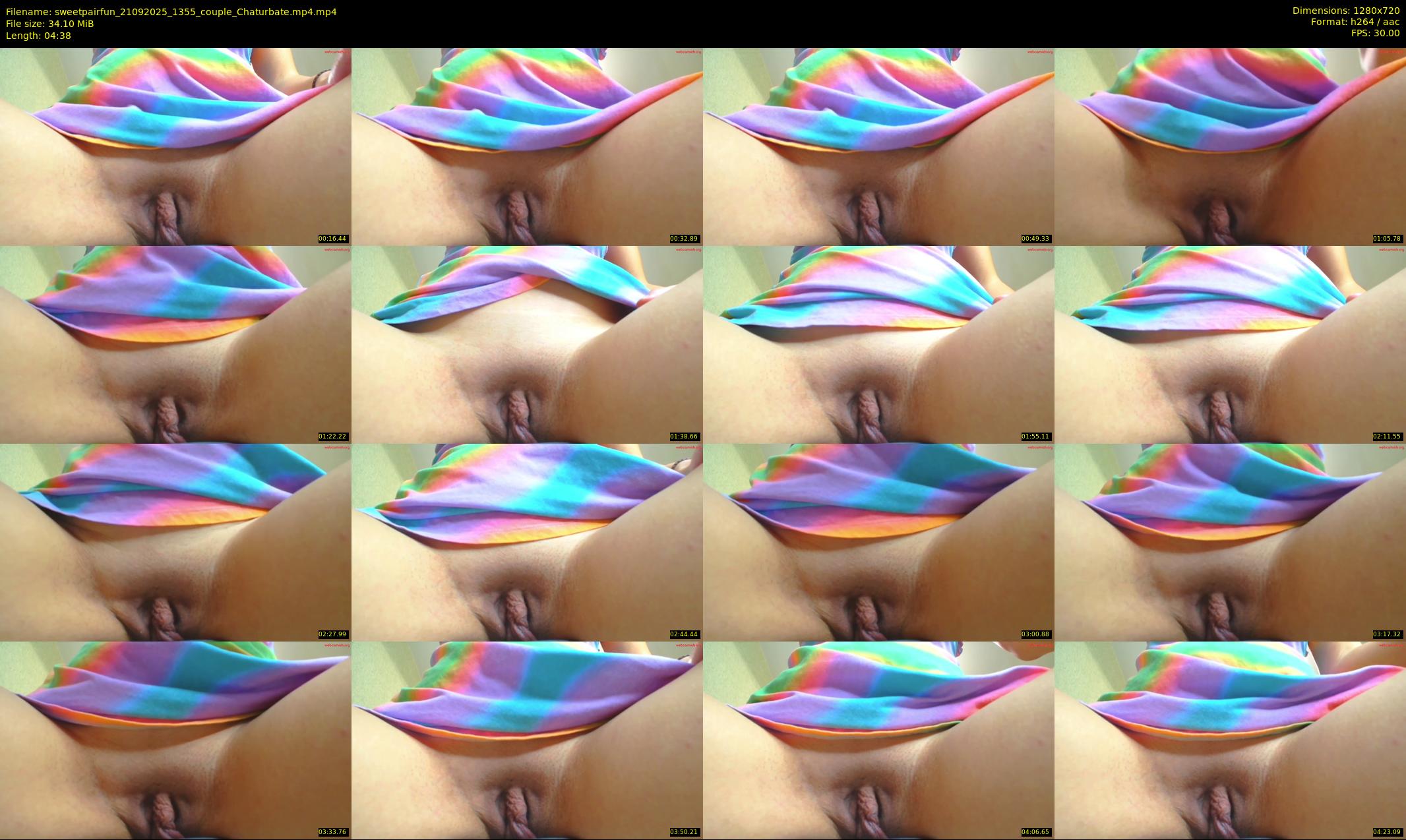 sweetpairfun — 5 minute Chaturbate couple cam show recording, 720p, Sep 21, 2025