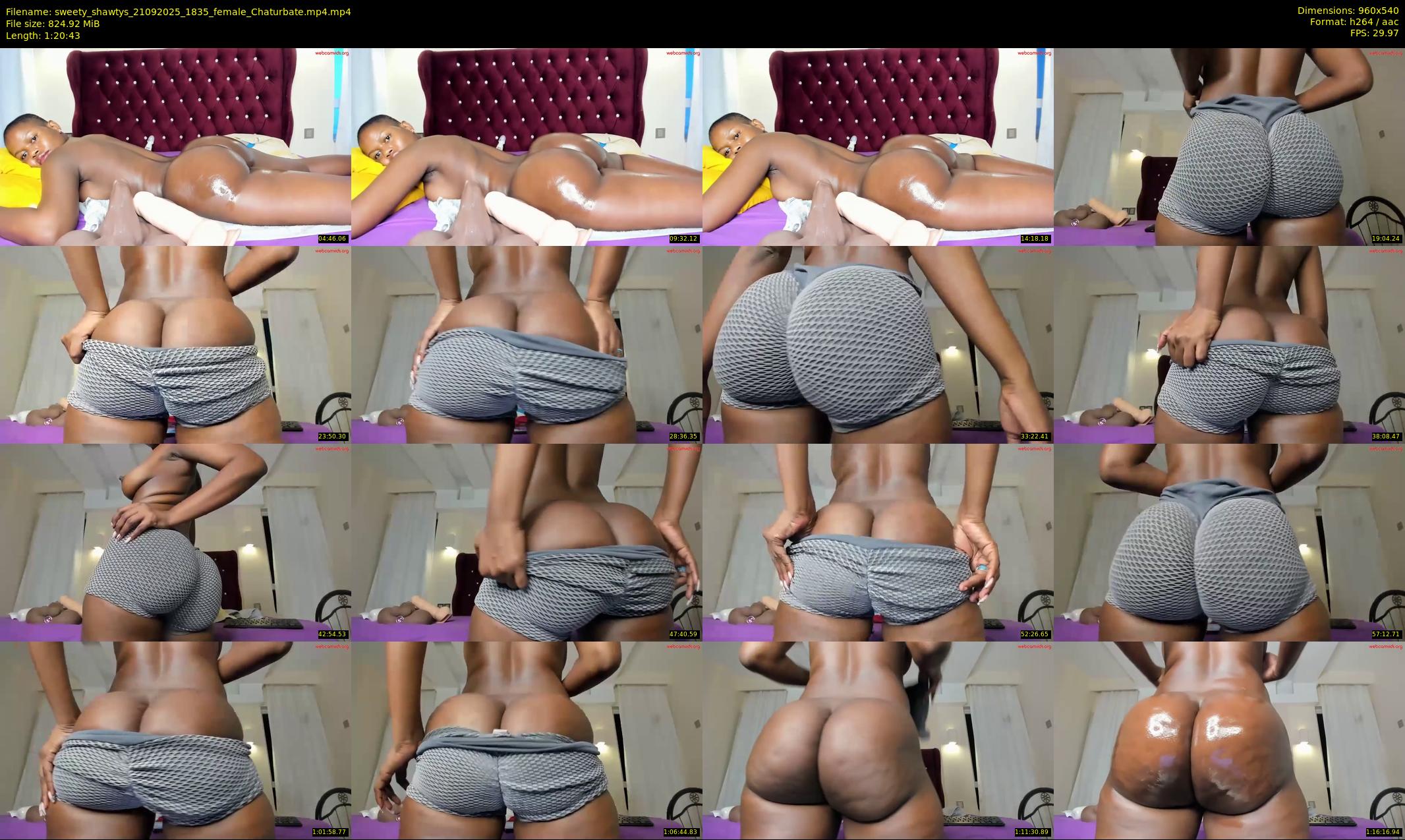 sweety_shawtys — 81 minute Chaturbate female cam show recording, 480p, Sep 21, 2025