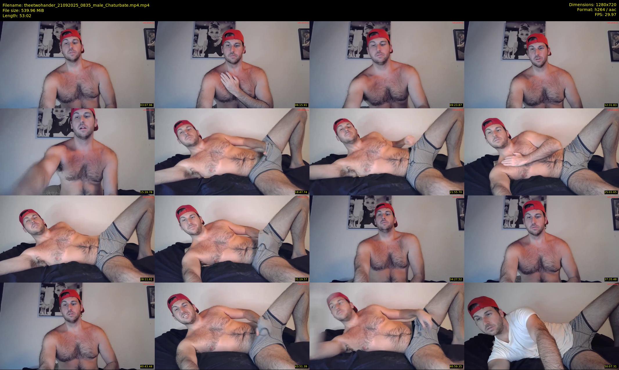 theetwohander — 54 minute Chaturbate male cam show recording, 720p, Sep 21, 2025