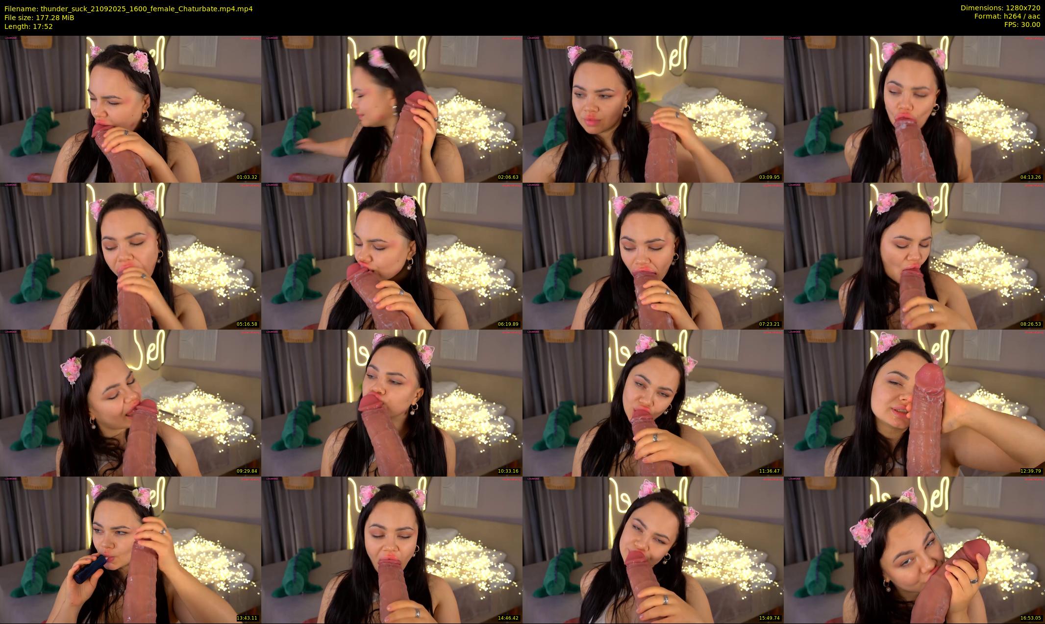 thunder_suck — 18 minute Chaturbate female cam show recording, 720p, Sep 21, 2025