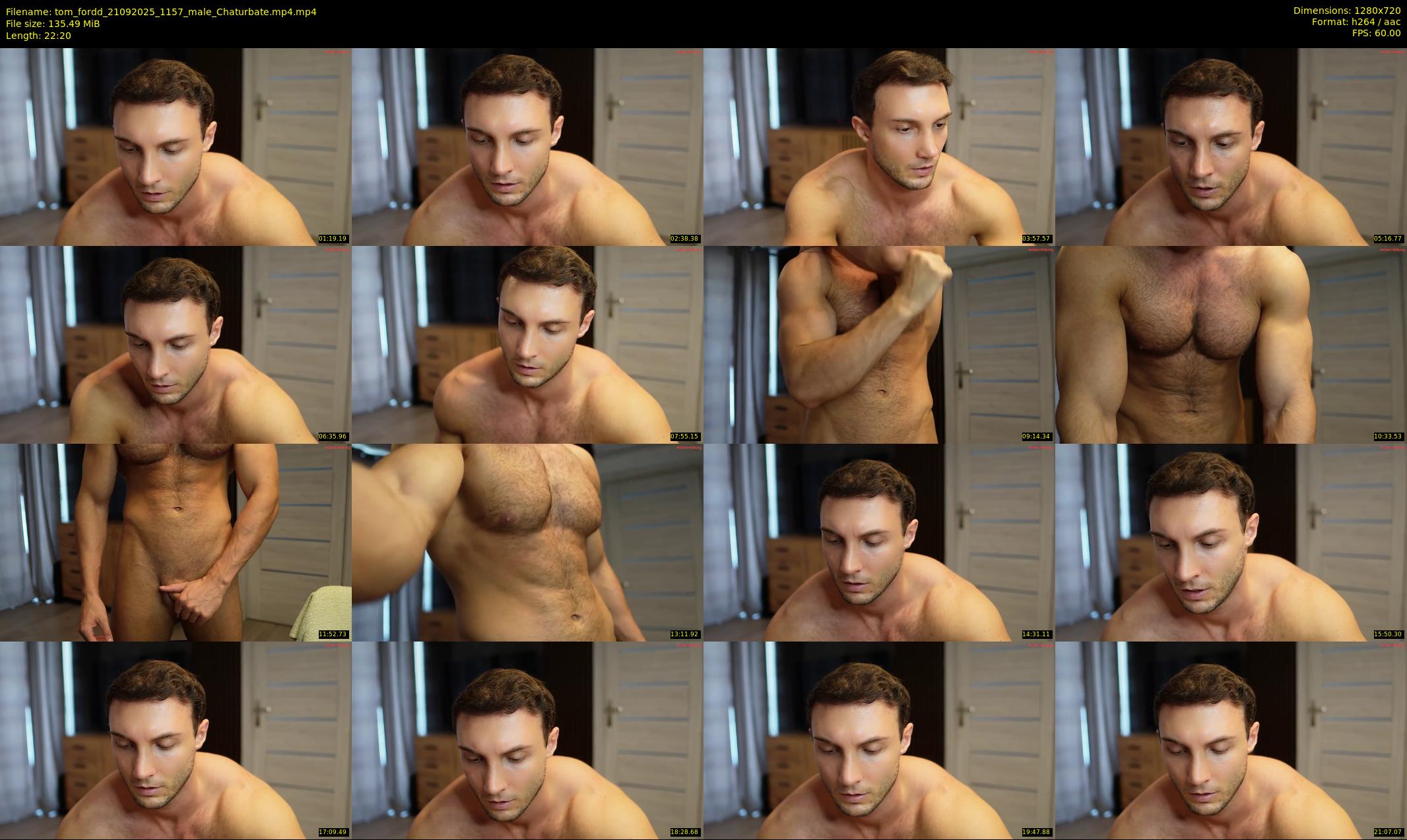 tom_fordd — 23 minute Chaturbate male cam show recording, 720p, Sep 21, 2025