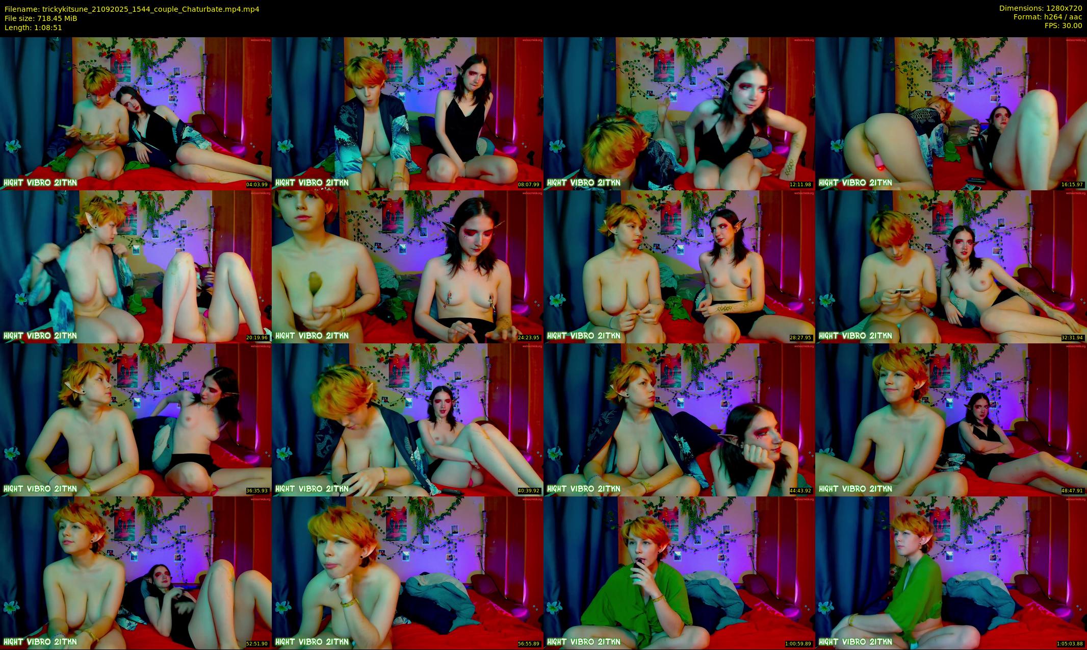 trickykitsune — 69 minute Chaturbate female cam show recording, 720p, Sep 21, 2025