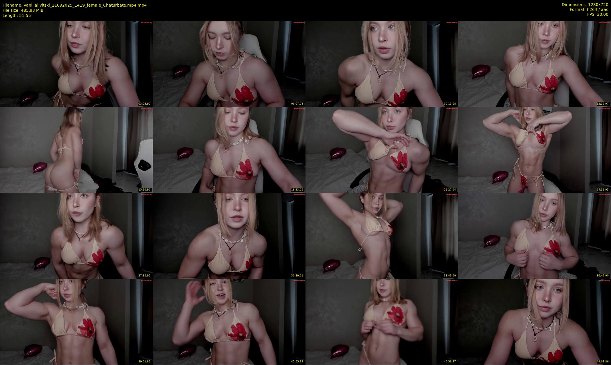 vanillalivitski — 52 minute Chaturbate female cam show recording, 720p, Sep 21, 2025