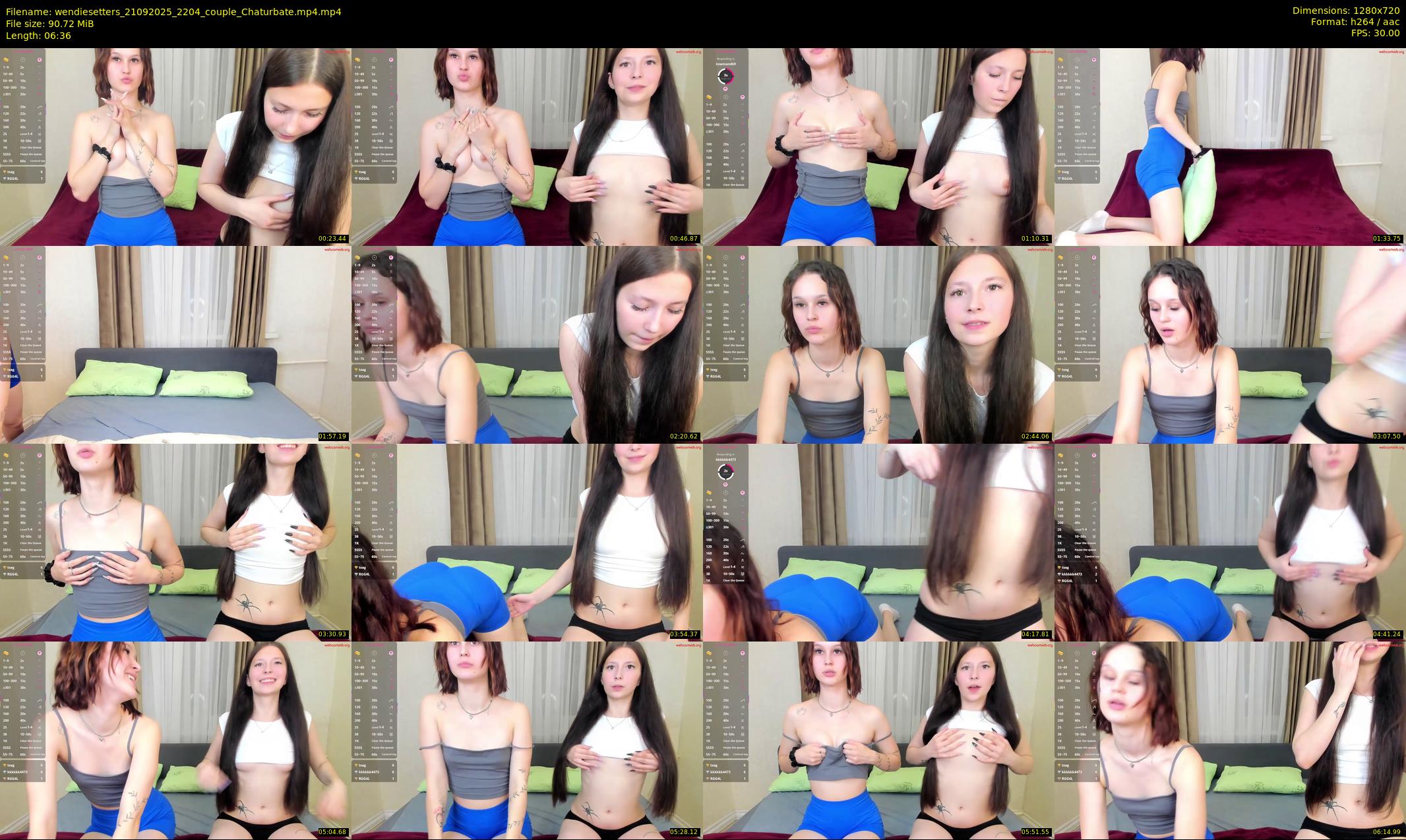 wendiesetters — 7 minute Chaturbate female cam show recording, 720p, Sep 21, 2025