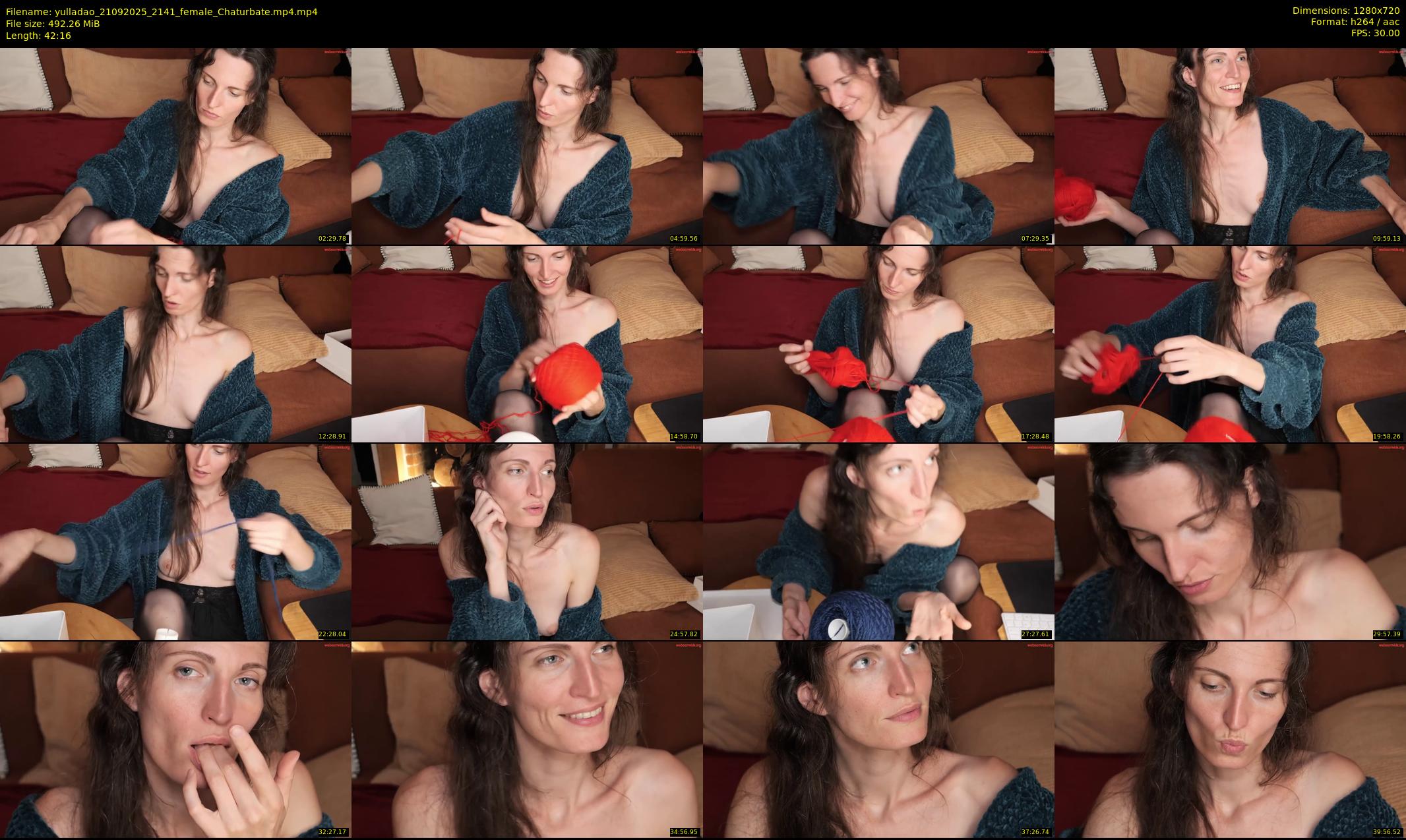 yulladao — 43 minute Chaturbate female cam show recording, 720p, Sep 21, 2025
