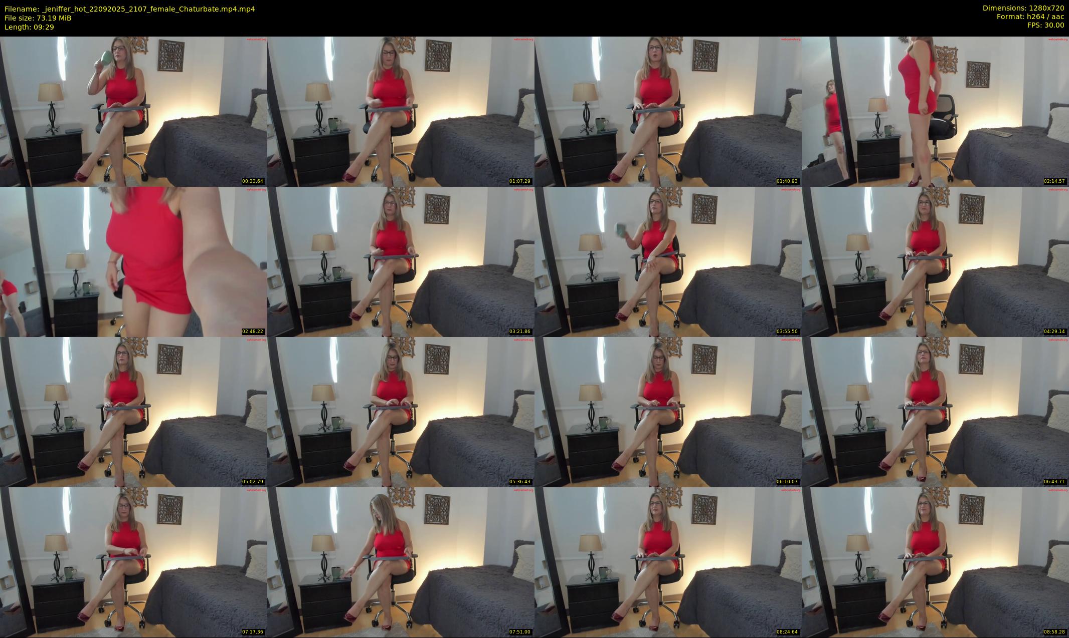 _jeniffer_hot — 10 minute Chaturbate female cam show recording, 720p, Sep 22, 2025