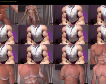 adam_muscle_ — 110 minute Chaturbate male cam show recording, 720p, Sep 23, 2025