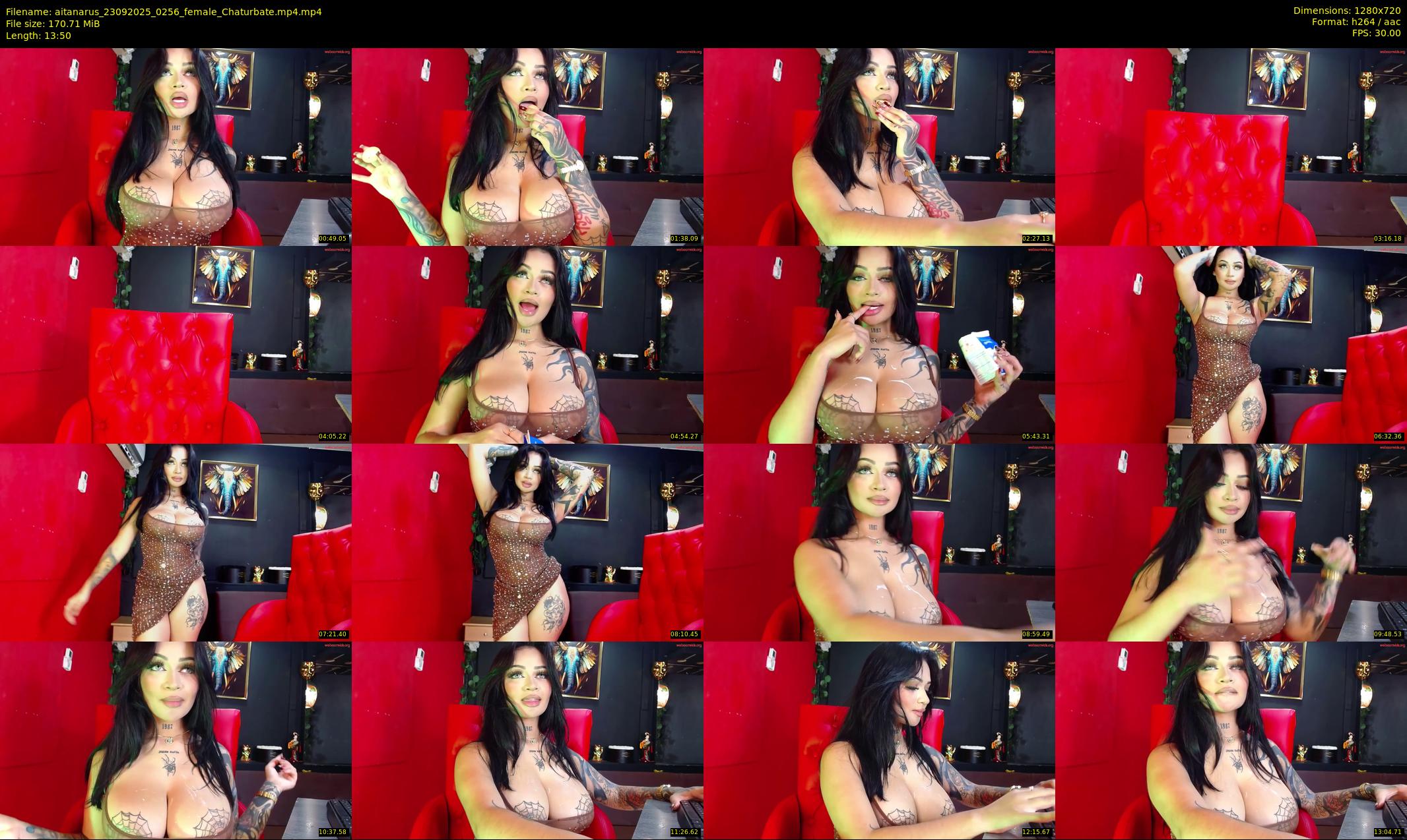 aitanarus — 14 minute Chaturbate female cam show recording, 720p, Sep 23, 2025