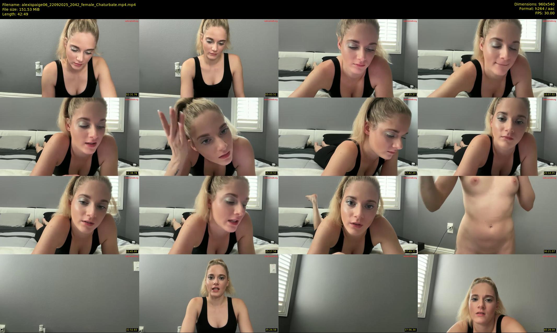 alexispaige06 — 43 minute Chaturbate female cam show recording, 480p, Sep 22, 2025