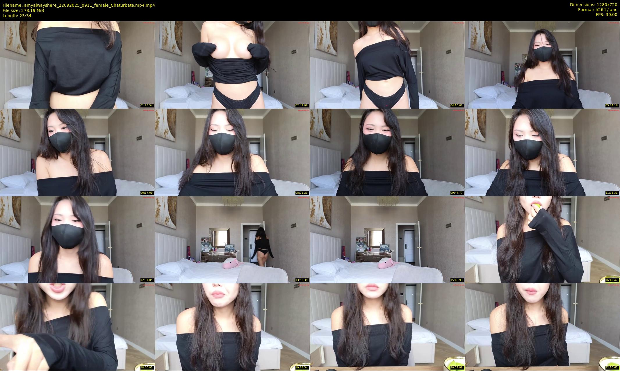 amyalwayshere — 24 minute Chaturbate female cam show recording, 720p, Sep 22, 2025