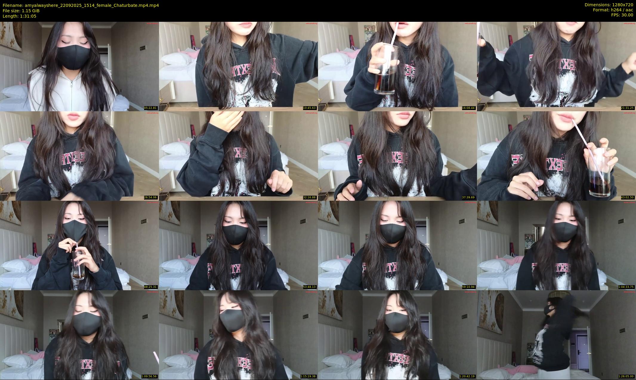 amyalwayshere — 92 minute Chaturbate female cam show recording, 720p, Sep 22, 2025