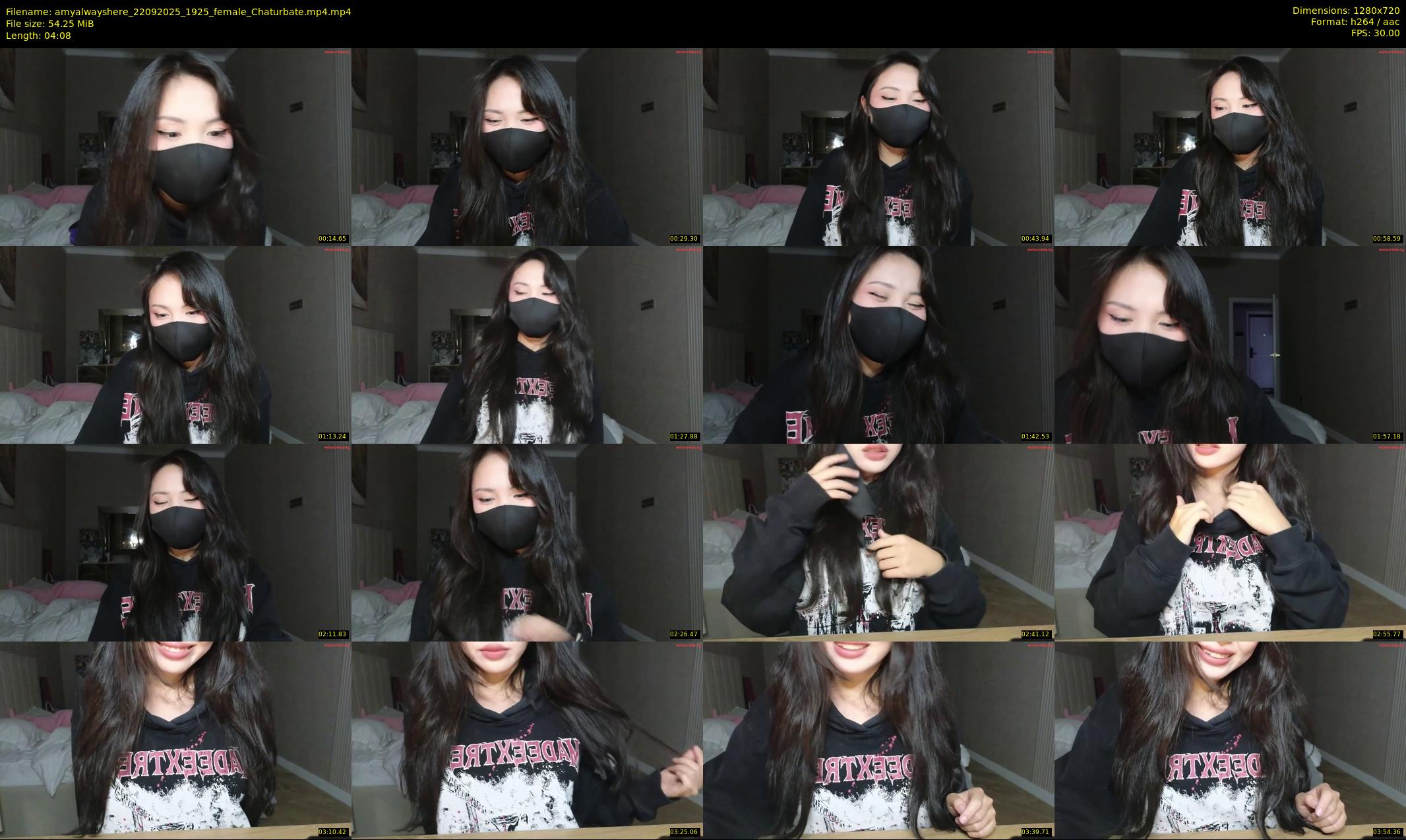 amyalwayshere — 5 minute Chaturbate female cam show recording, 720p, Sep 22, 2025