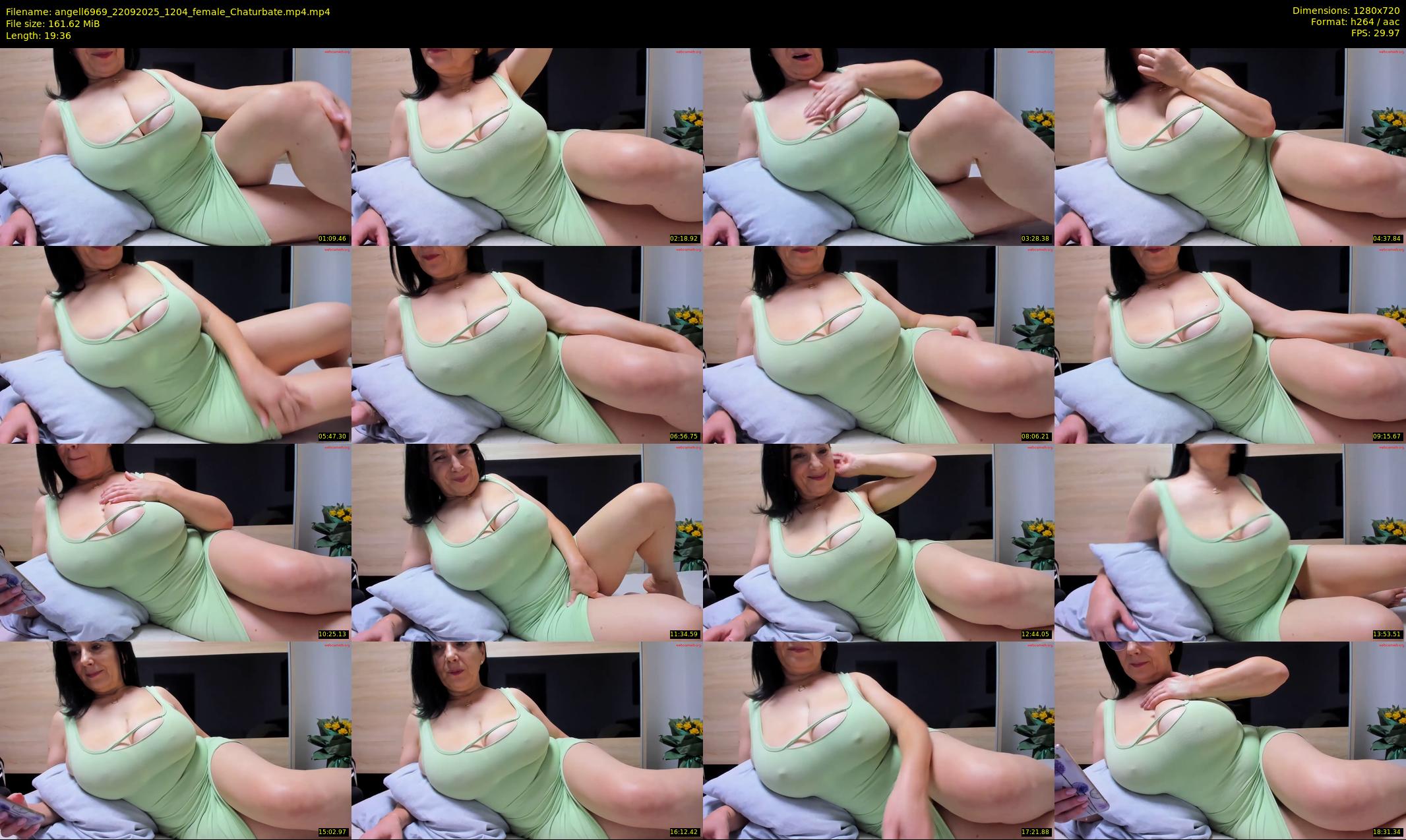 angell6969 — 20 minute Chaturbate female cam show recording, 720p, Sep 22, 2025