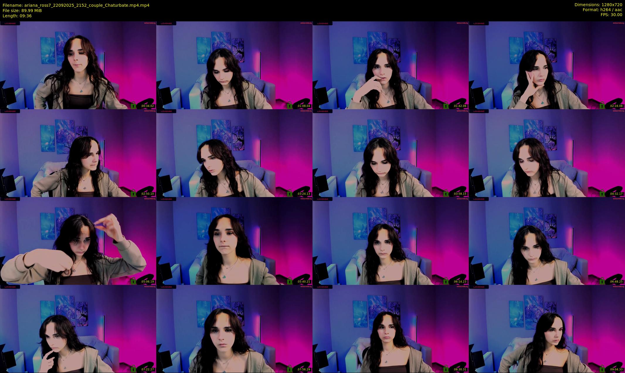 ariana_ross7 — 10 minute Chaturbate couple cam show recording, 720p, Sep 22, 2025