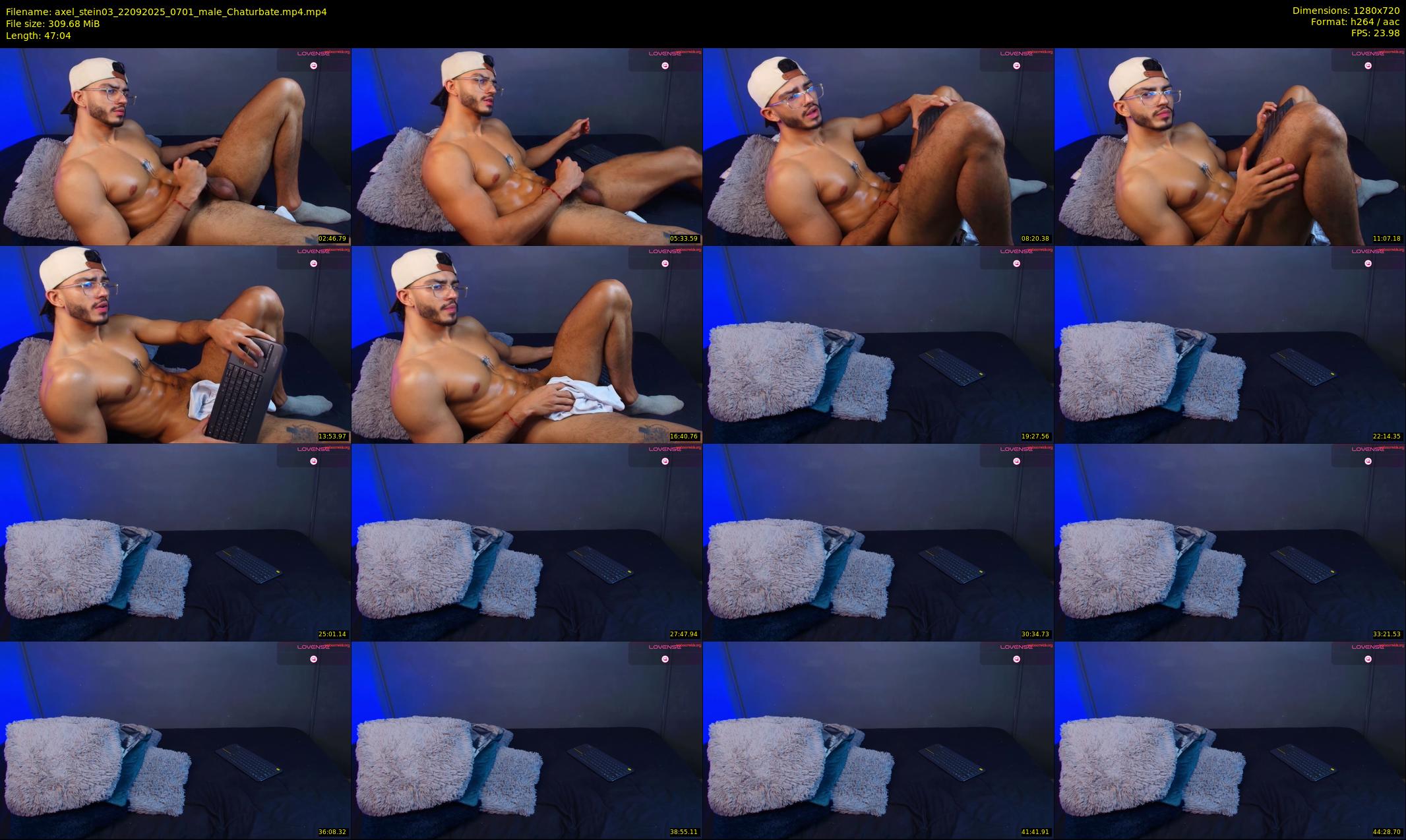 axel_stein03 — 48 minute Chaturbate male cam show recording, 720p, Sep 22, 2025