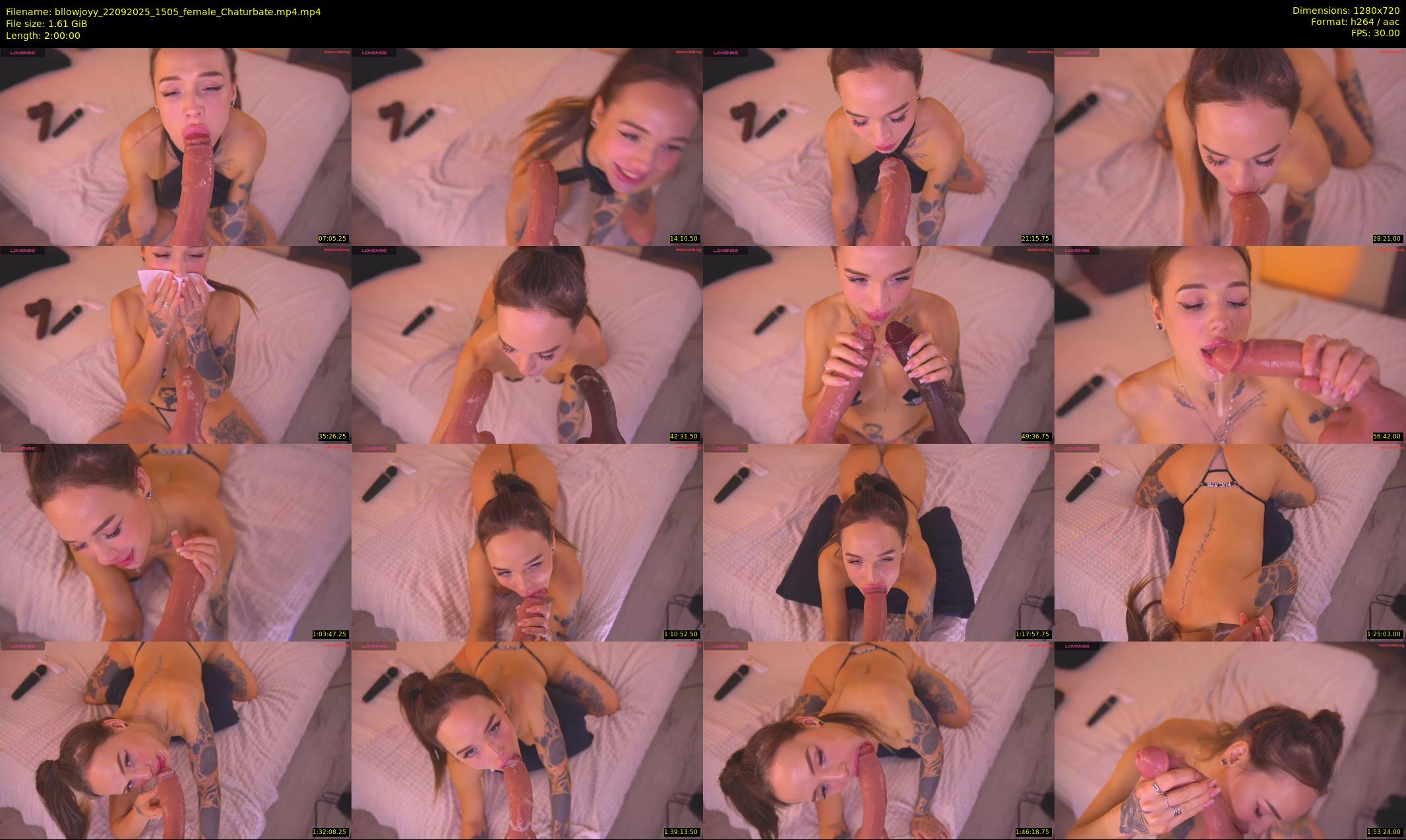 bllowjoyy — 120 minute Chaturbate female cam show recording, 720p, Sep 22, 2025