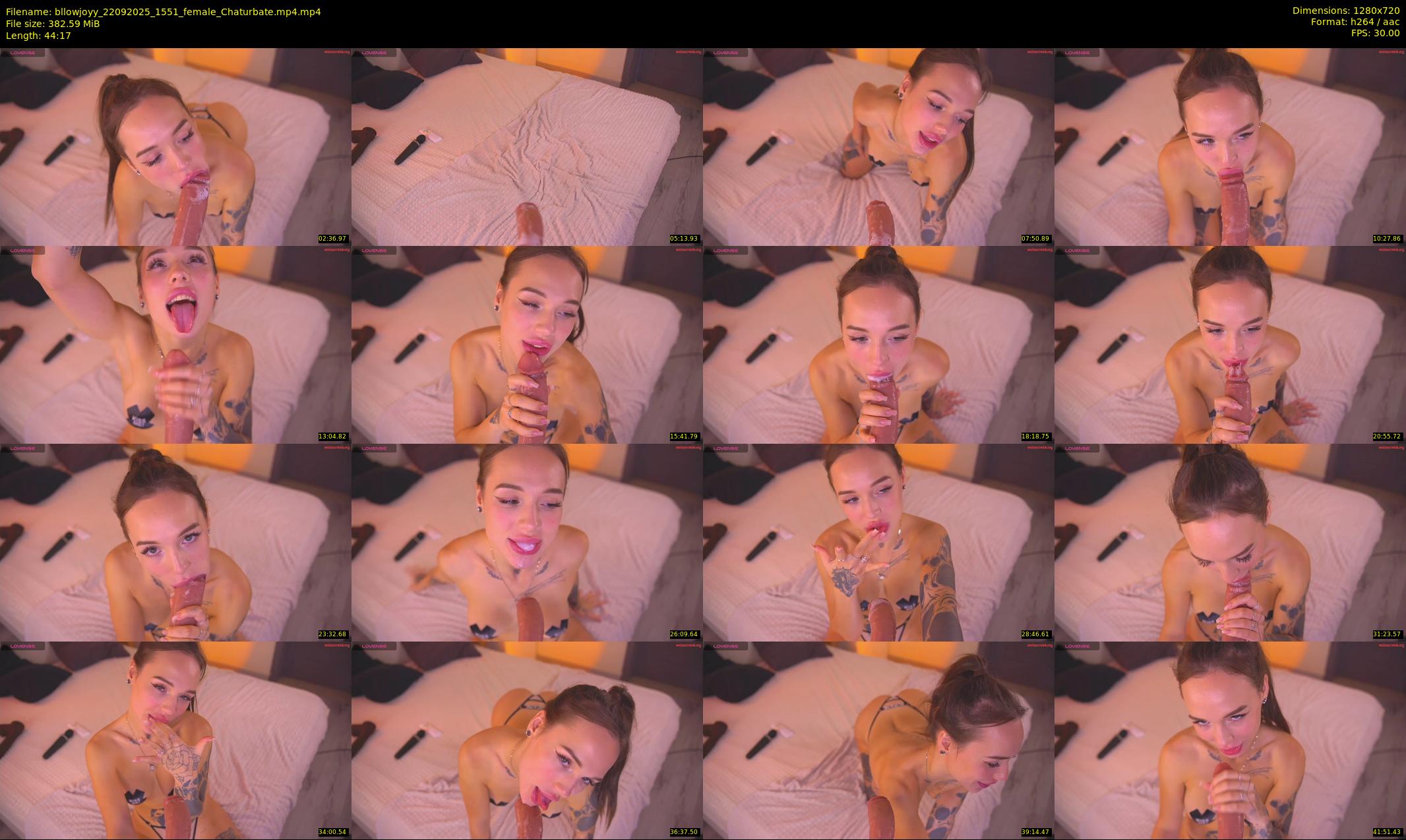 bllowjoyy — 45 minute Chaturbate female cam show recording, 720p, Sep 22, 2025