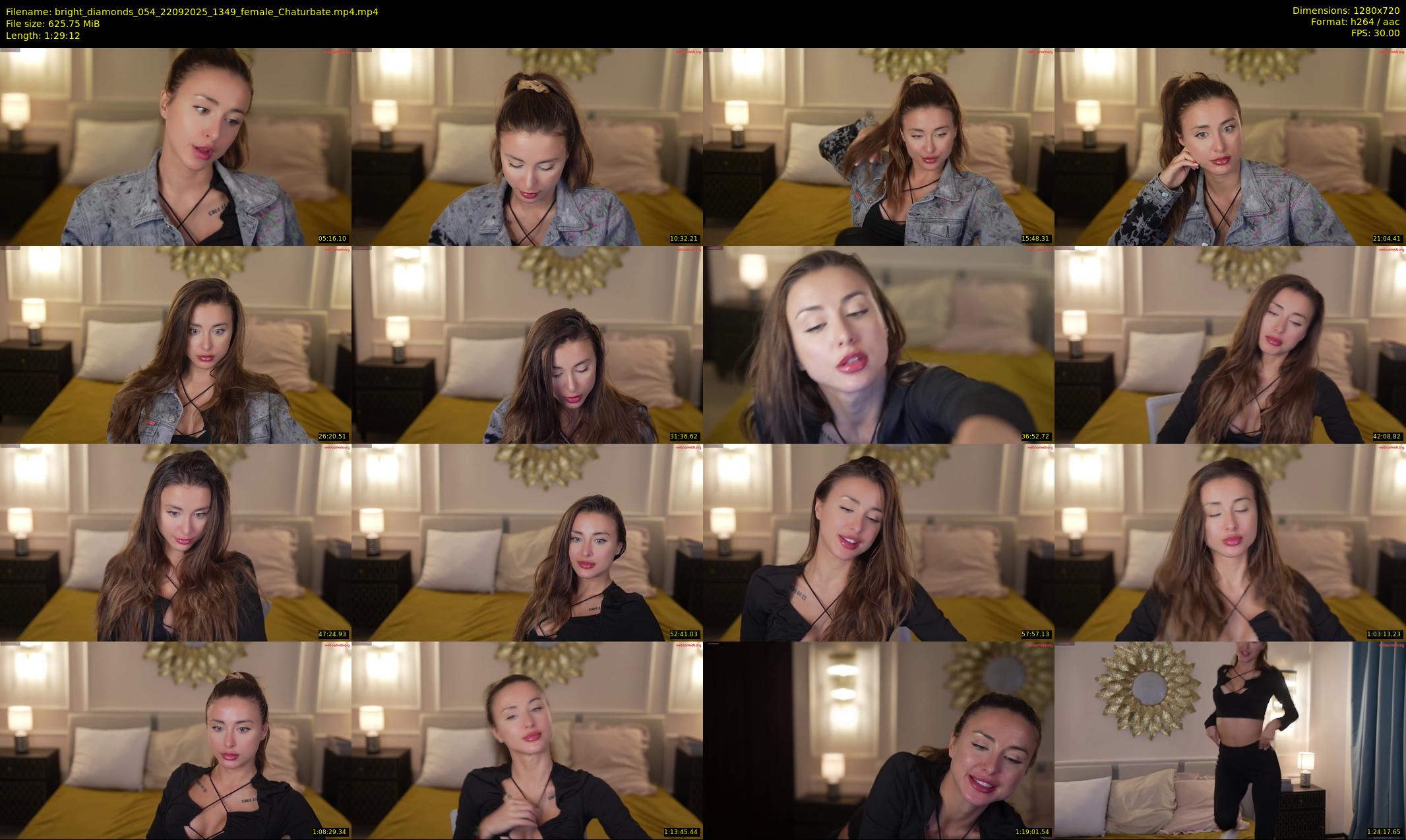 bright_diamonds_054 — 90 minute Chaturbate couple cam show recording, 720p, Sep 22, 2025