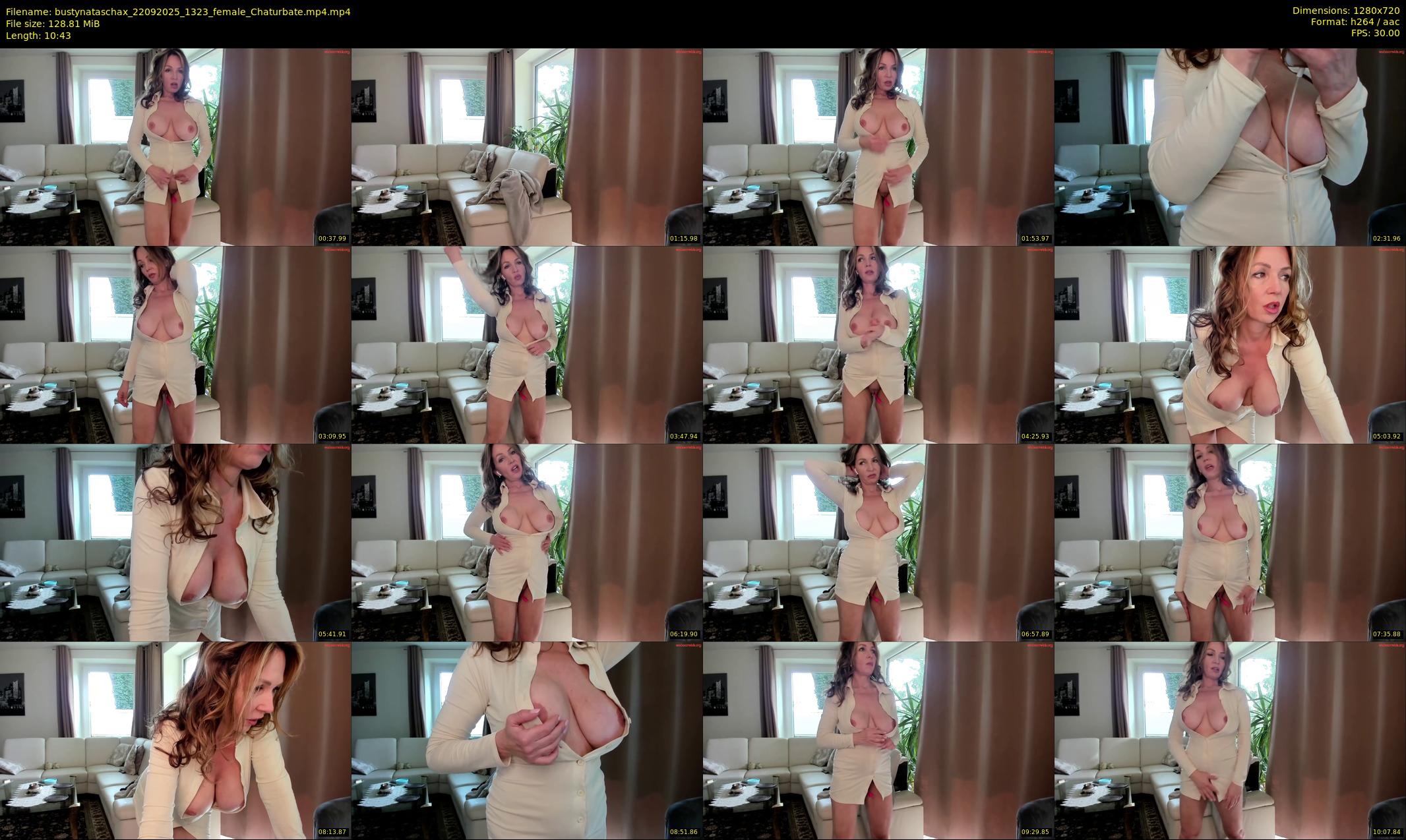bustynataschax — 11 minute Chaturbate female cam show recording, 720p, Sep 22, 2025