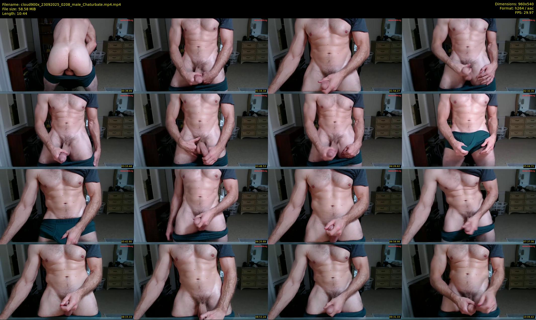 cloud900x — 11 minute Chaturbate male cam show recording, 480p, Sep 23, 2025