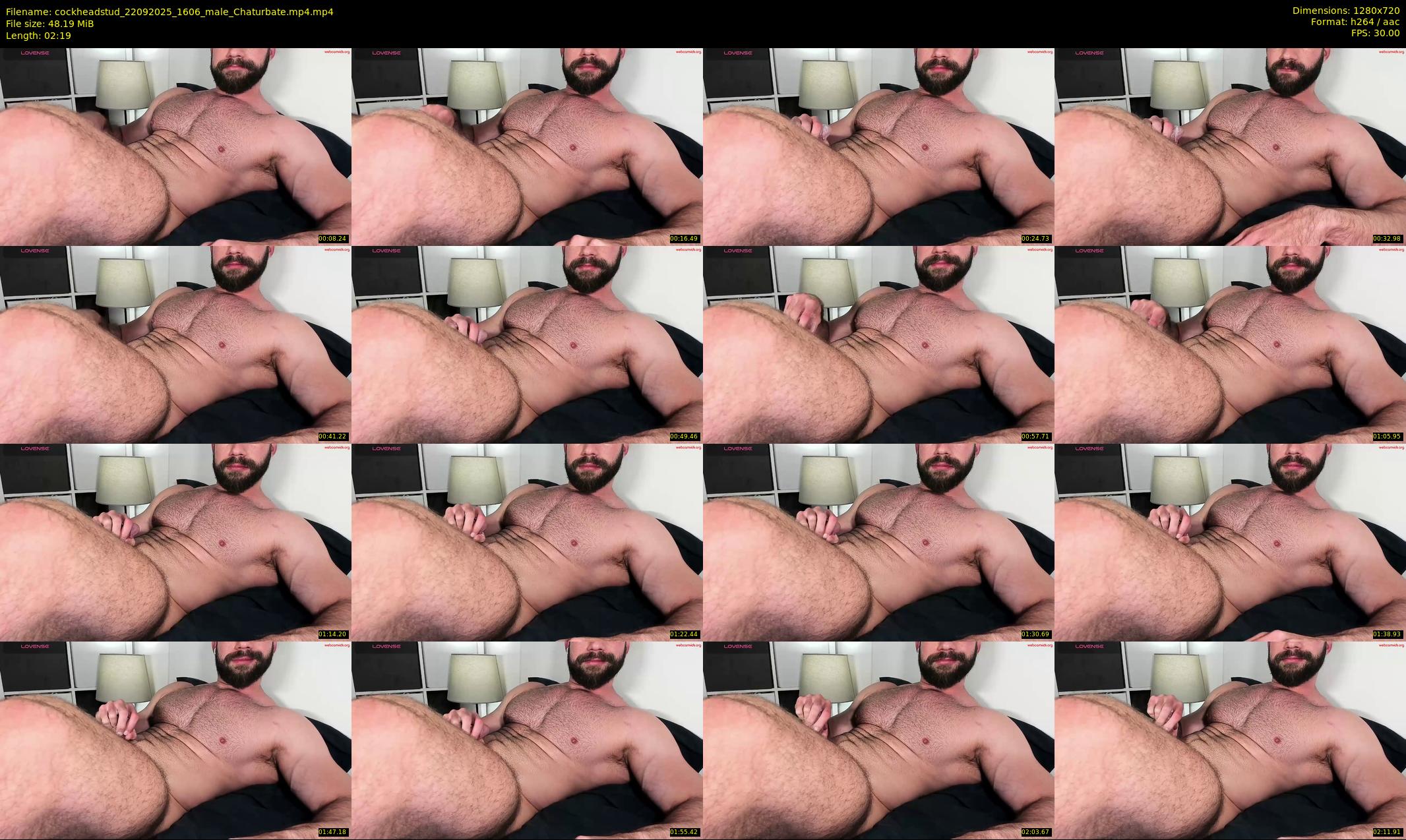 cockheadstud — 3 minute Chaturbate male cam show recording, 720p, Sep 22, 2025
