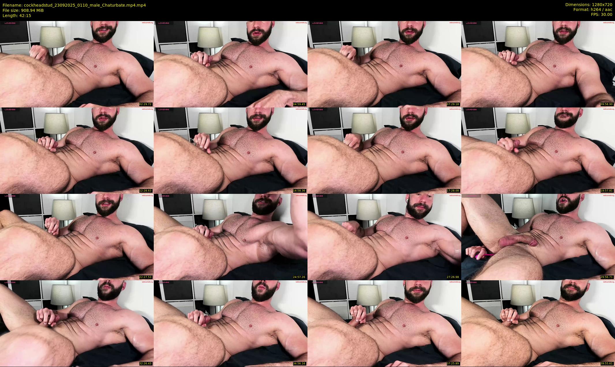 cockheadstud — 43 minute Chaturbate male cam show recording, 720p, Sep 23, 2025