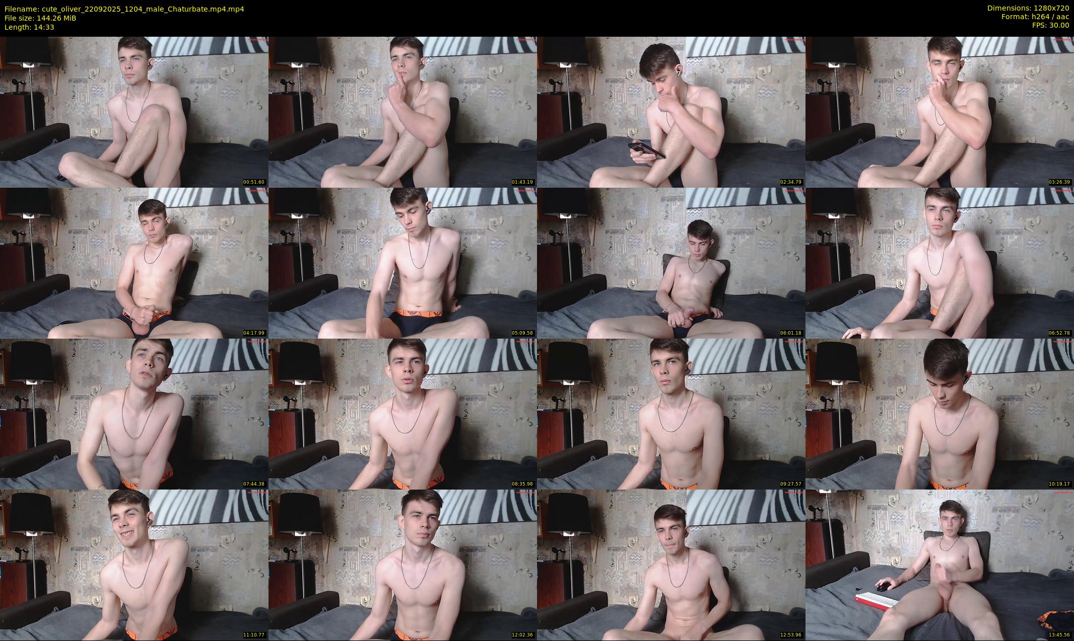 cute_oliver — 15 minute Chaturbate male cam show recording, 720p, Sep 22, 2025