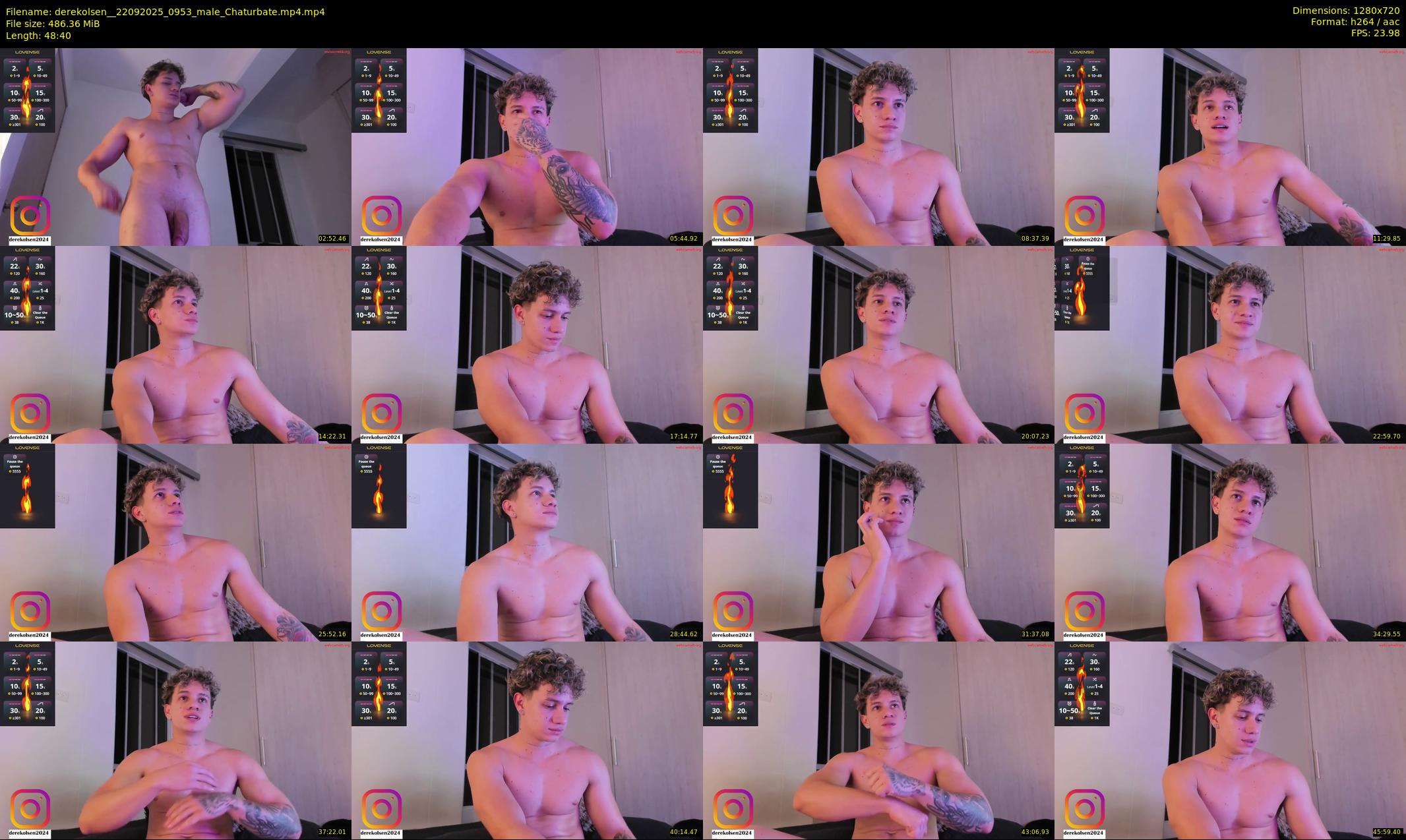 derekolsen_ — 49 minute Chaturbate male cam show recording, 720p, Sep 22, 2025