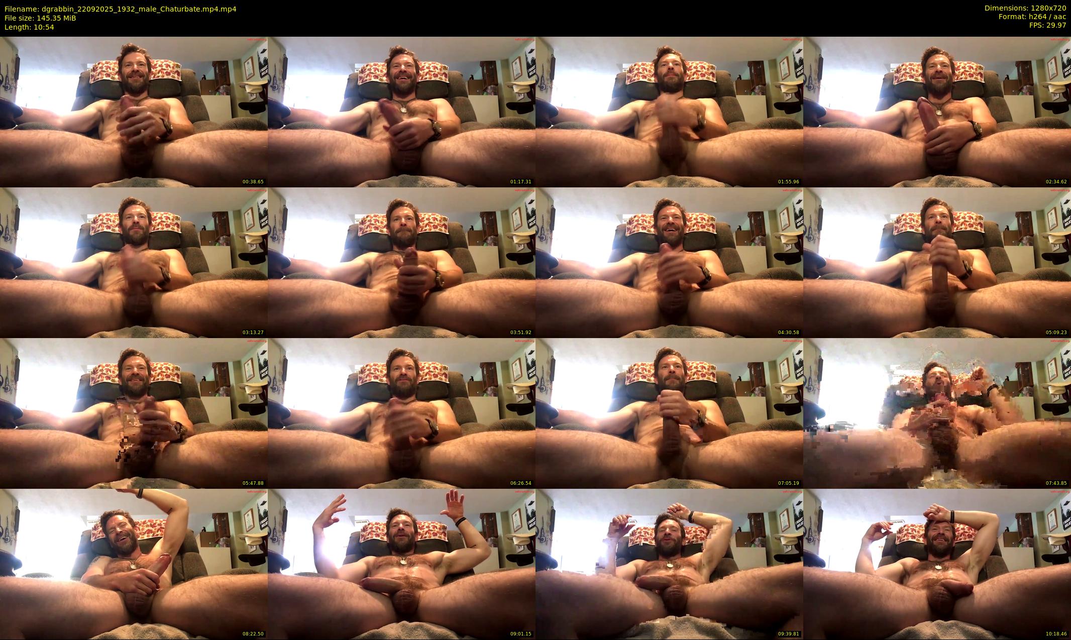 dgrabbin — 11 minute Chaturbate male cam show recording, 720p, Sep 22, 2025