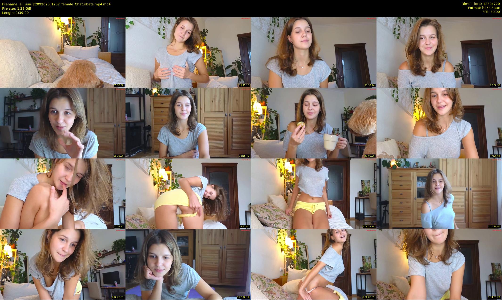 eli_sun — 100 minute Chaturbate female cam show recording, 720p, Sep 22, 2025