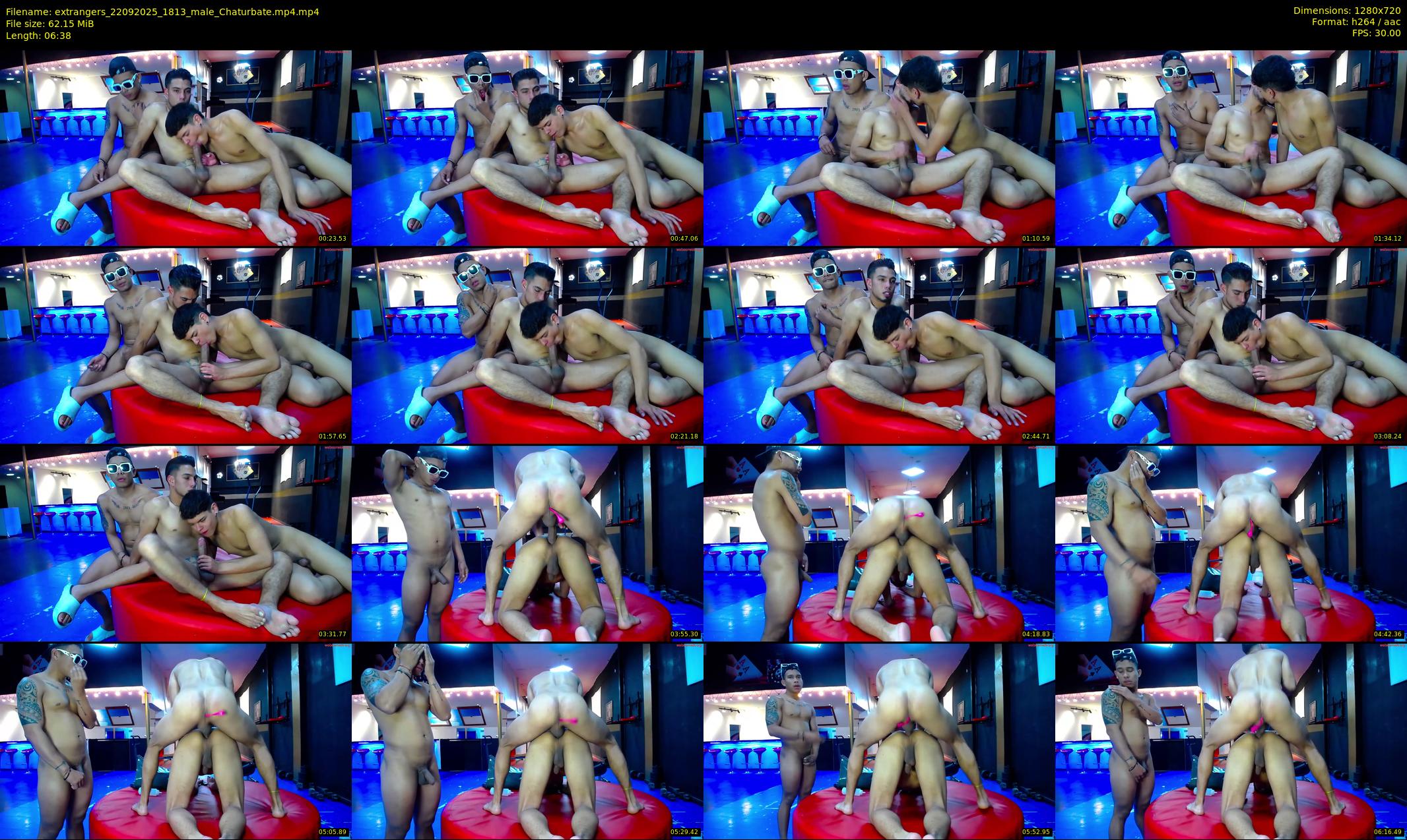 extrangers — 7 minute Chaturbate male cam show recording, 720p, Sep 22, 2025